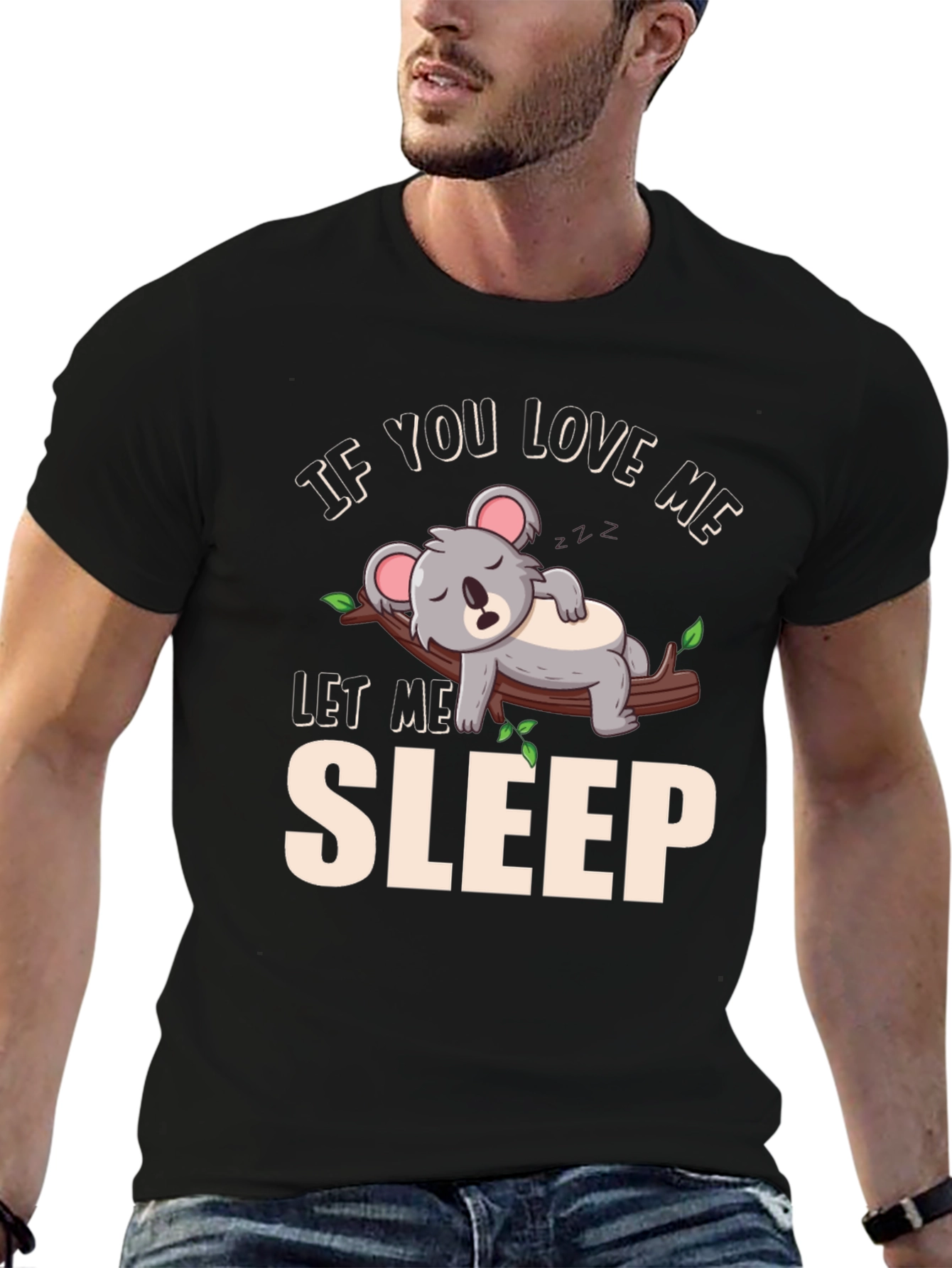 Cute Koala Sleep T-Shirt