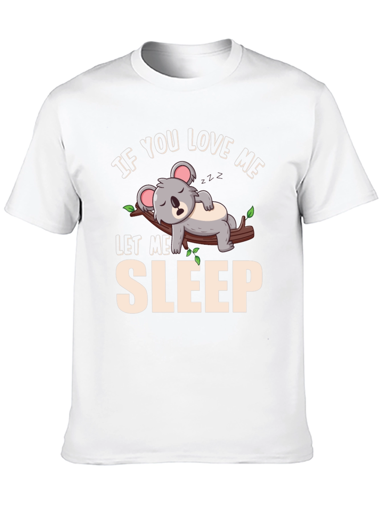 Cute Koala Sleep T-Shirt