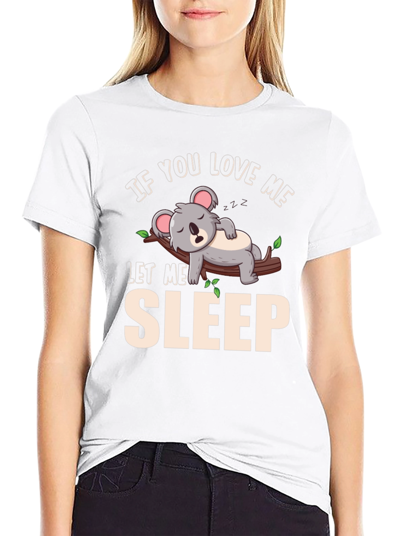 Cute Koala Sleep T-Shirt