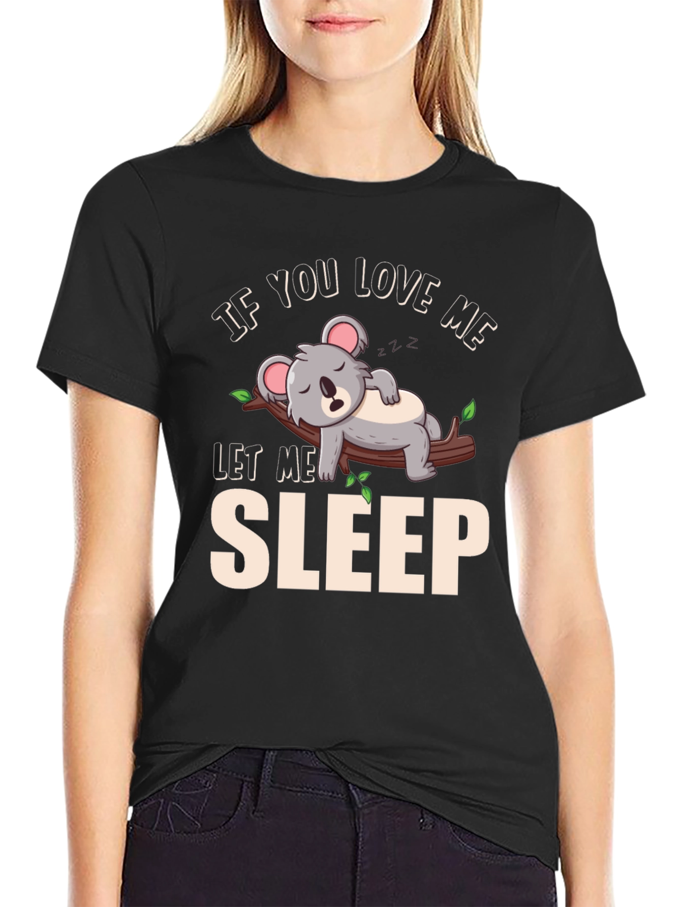 Cute Koala Sleep T-Shirt