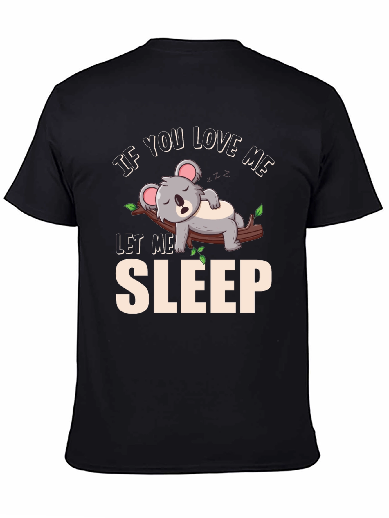 Cute Koala Sleep T-Shirt