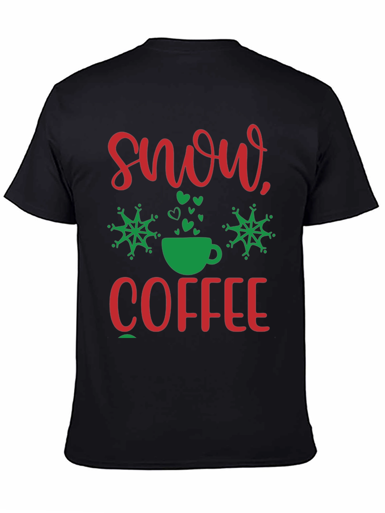 Snow Coffee Graphic Tee