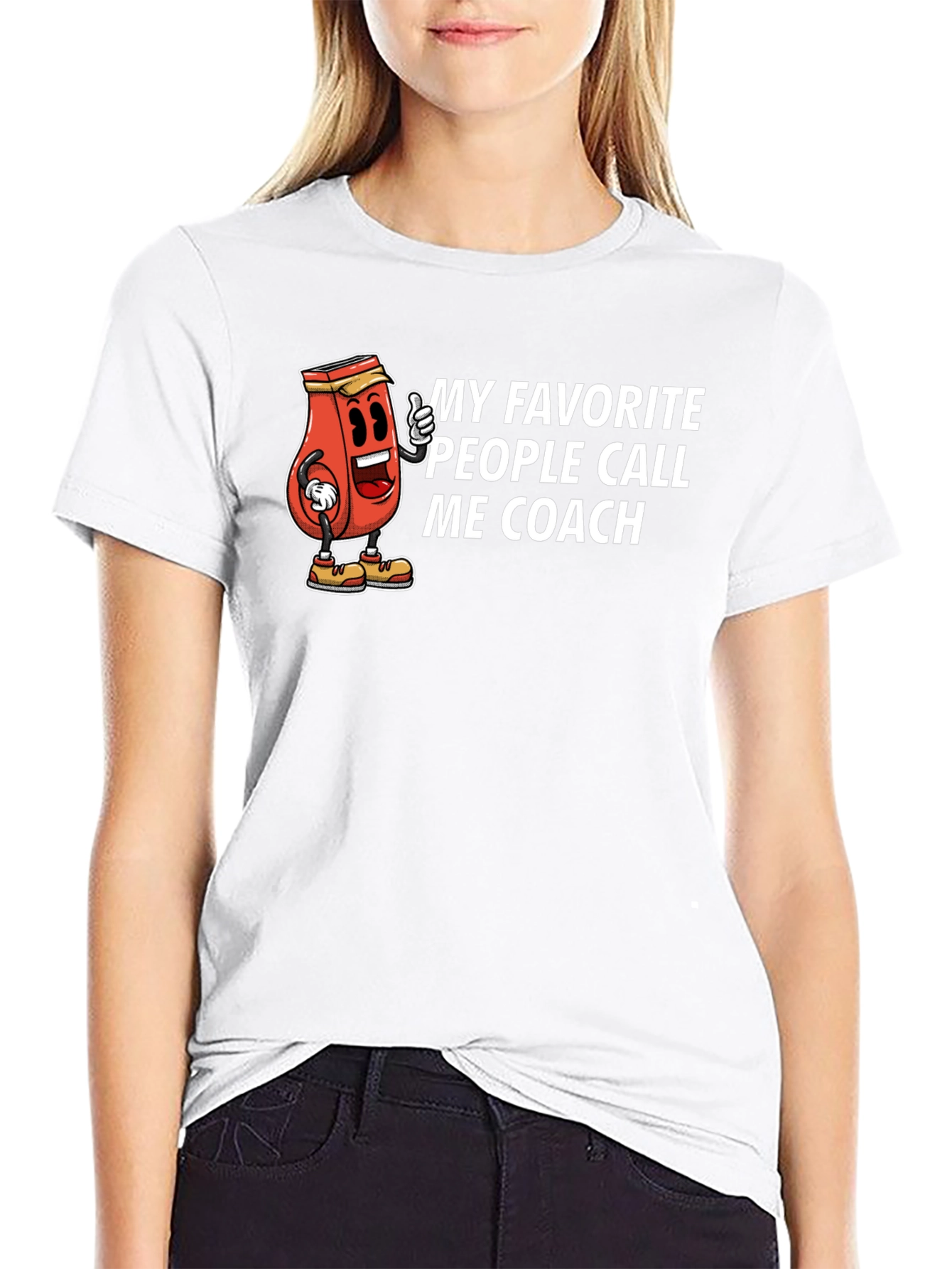 Coach Cartoon T-Shirt - Funny Apparel