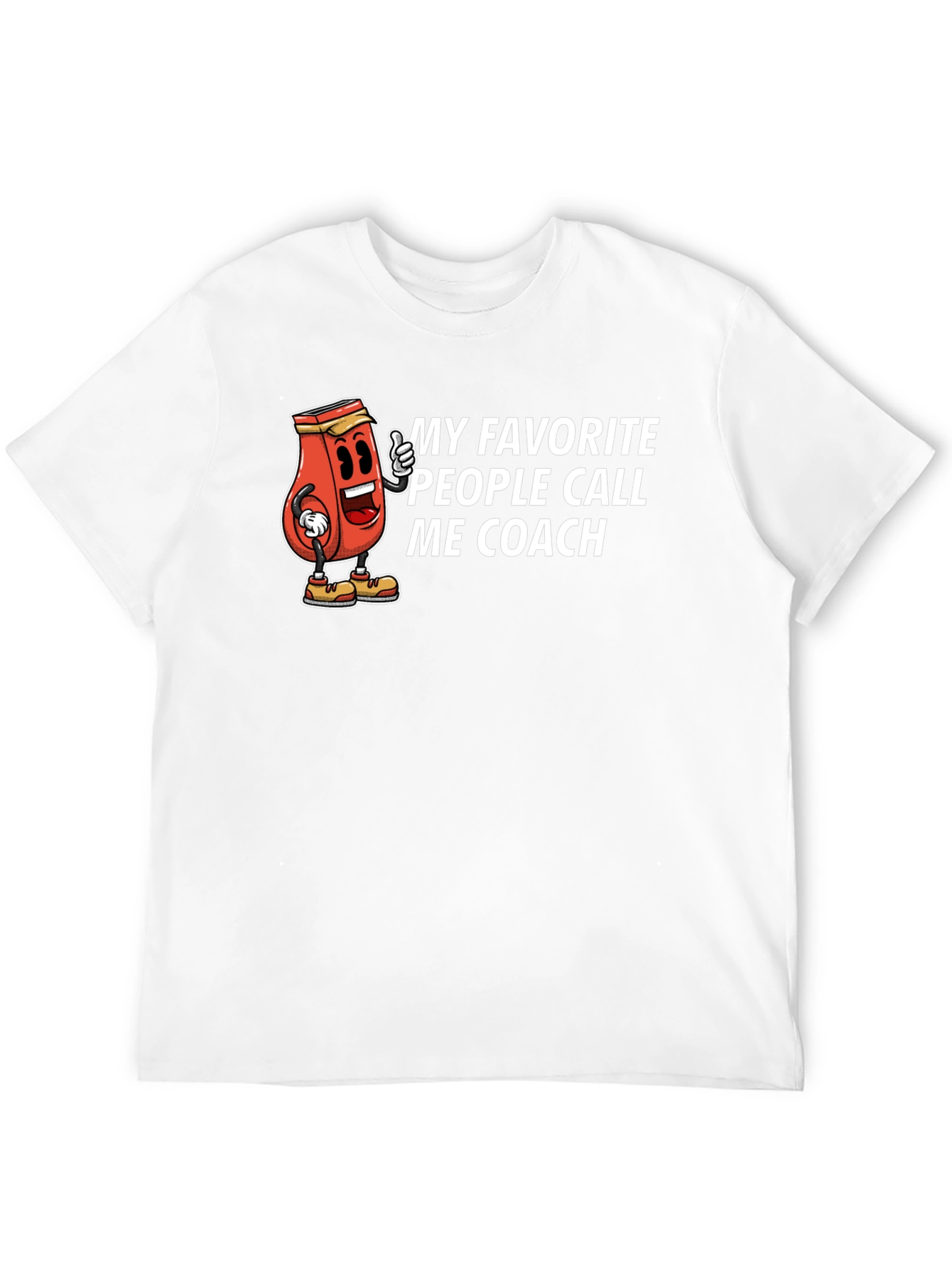 Coach Cartoon T-Shirt - Funny Apparel