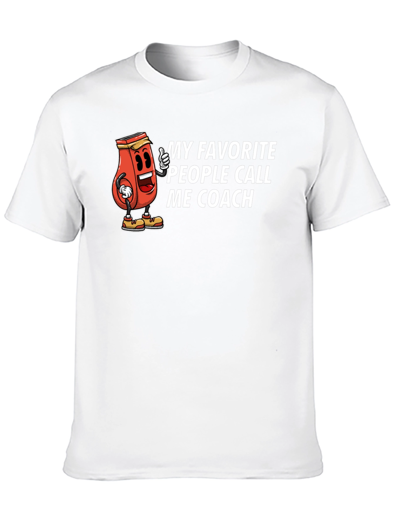 Coach Cartoon T-Shirt - Funny Apparel