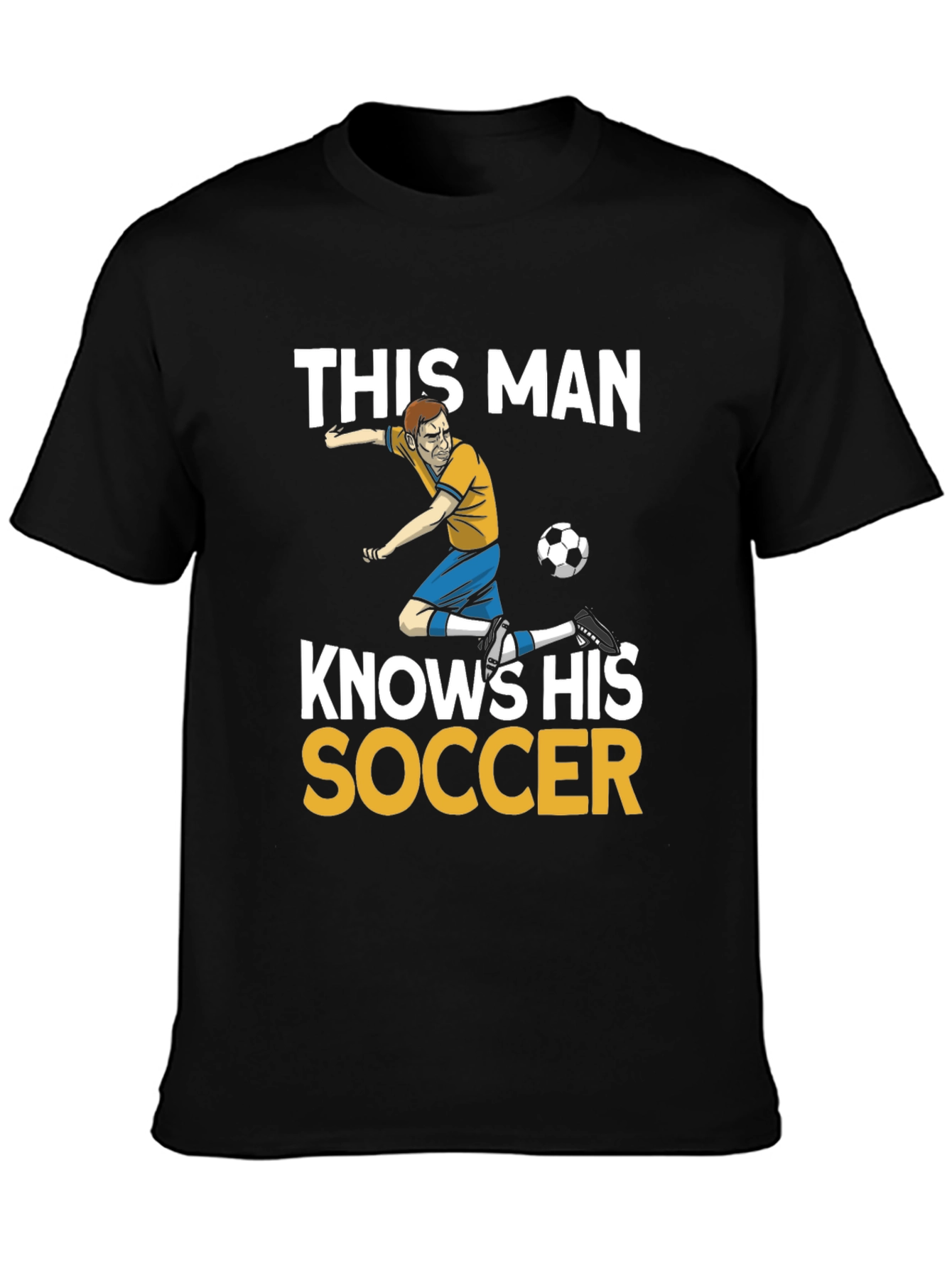 This Man Knows His Soccer Graphic Tee