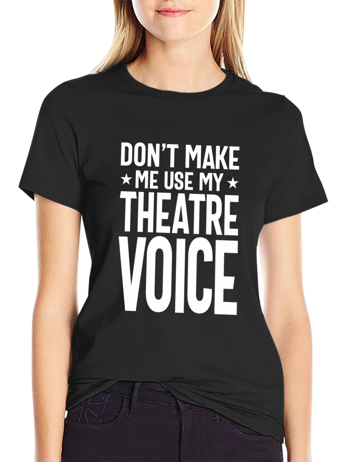 Theater Voice Graphic Tee - Funny Actor T-Shirt