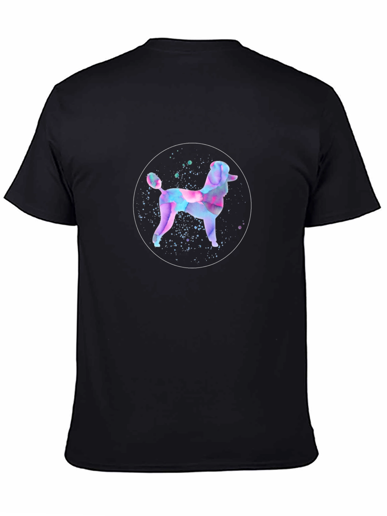Abstract Poodle Graphic Tee - Trendy Menswear