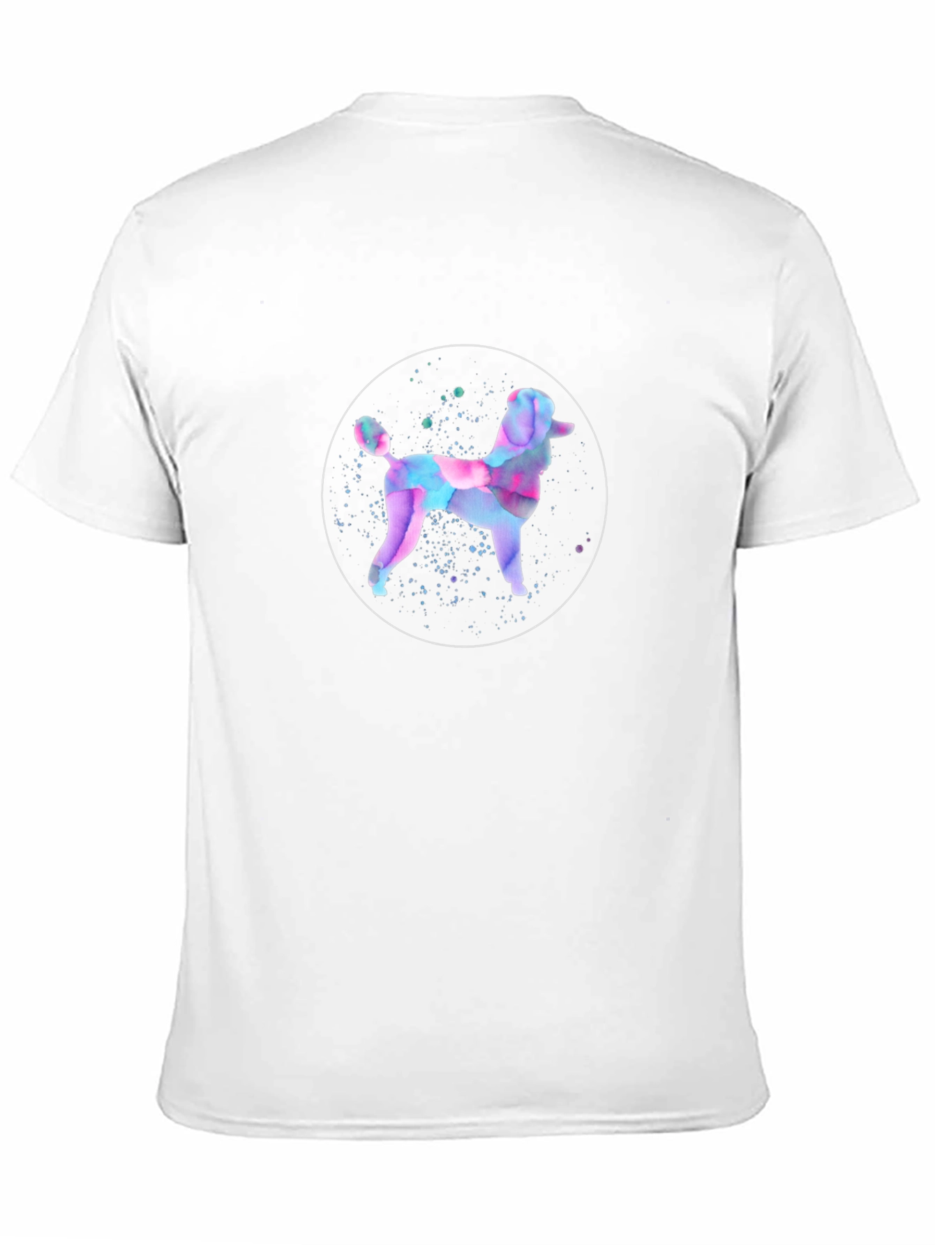 Abstract Poodle Graphic Tee - Trendy Menswear