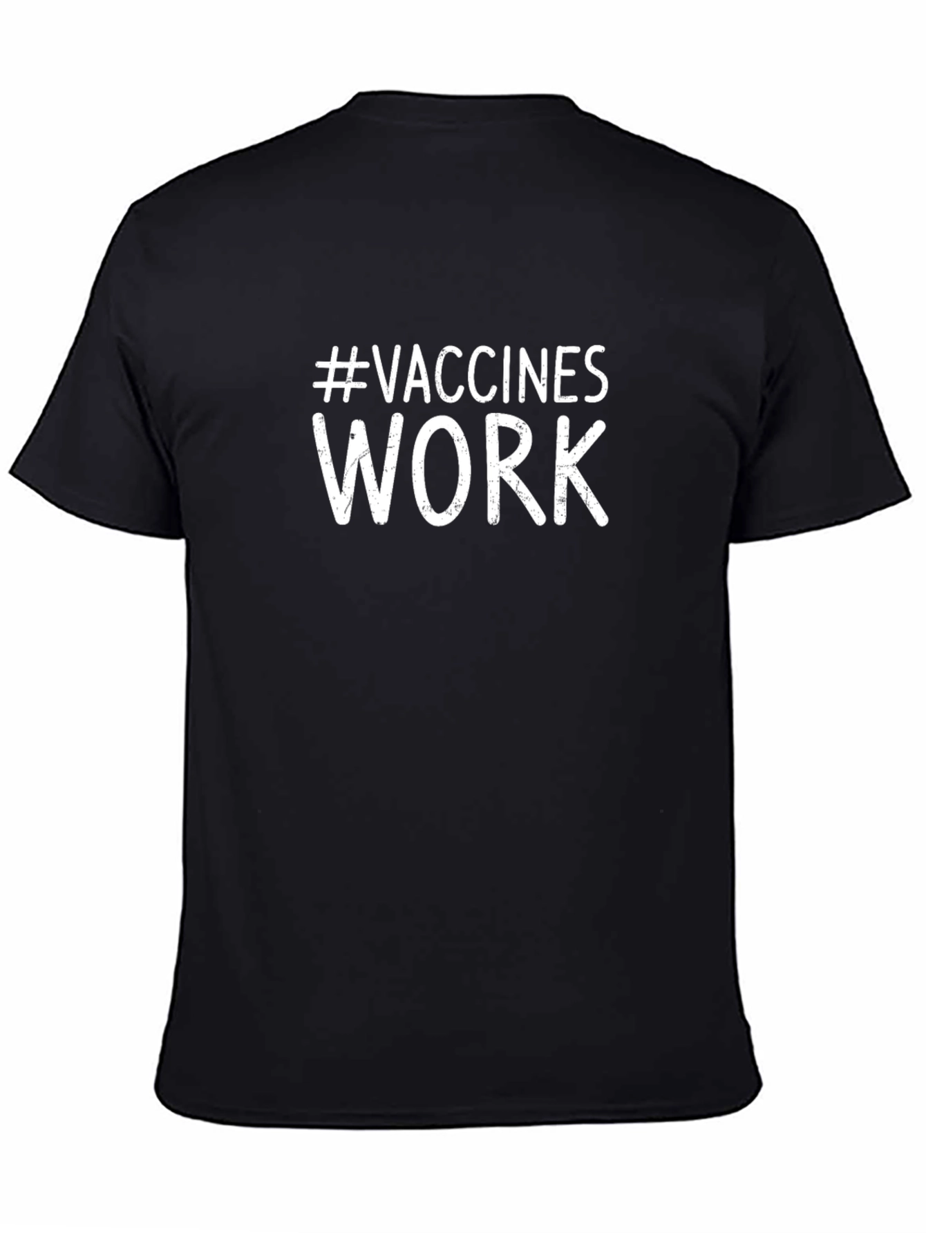 #Vaccines Work T-Shirt - Pro-Vaccination Tee