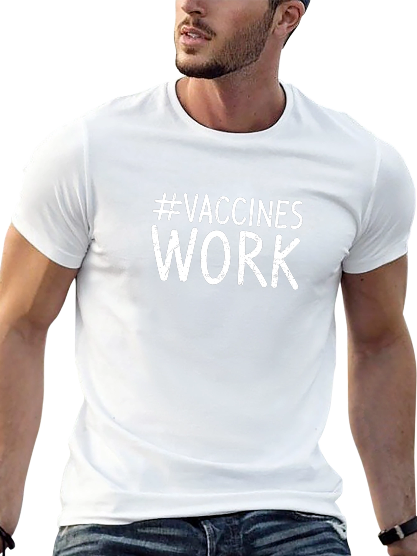#Vaccines Work T-Shirt - Pro-Vaccination Tee