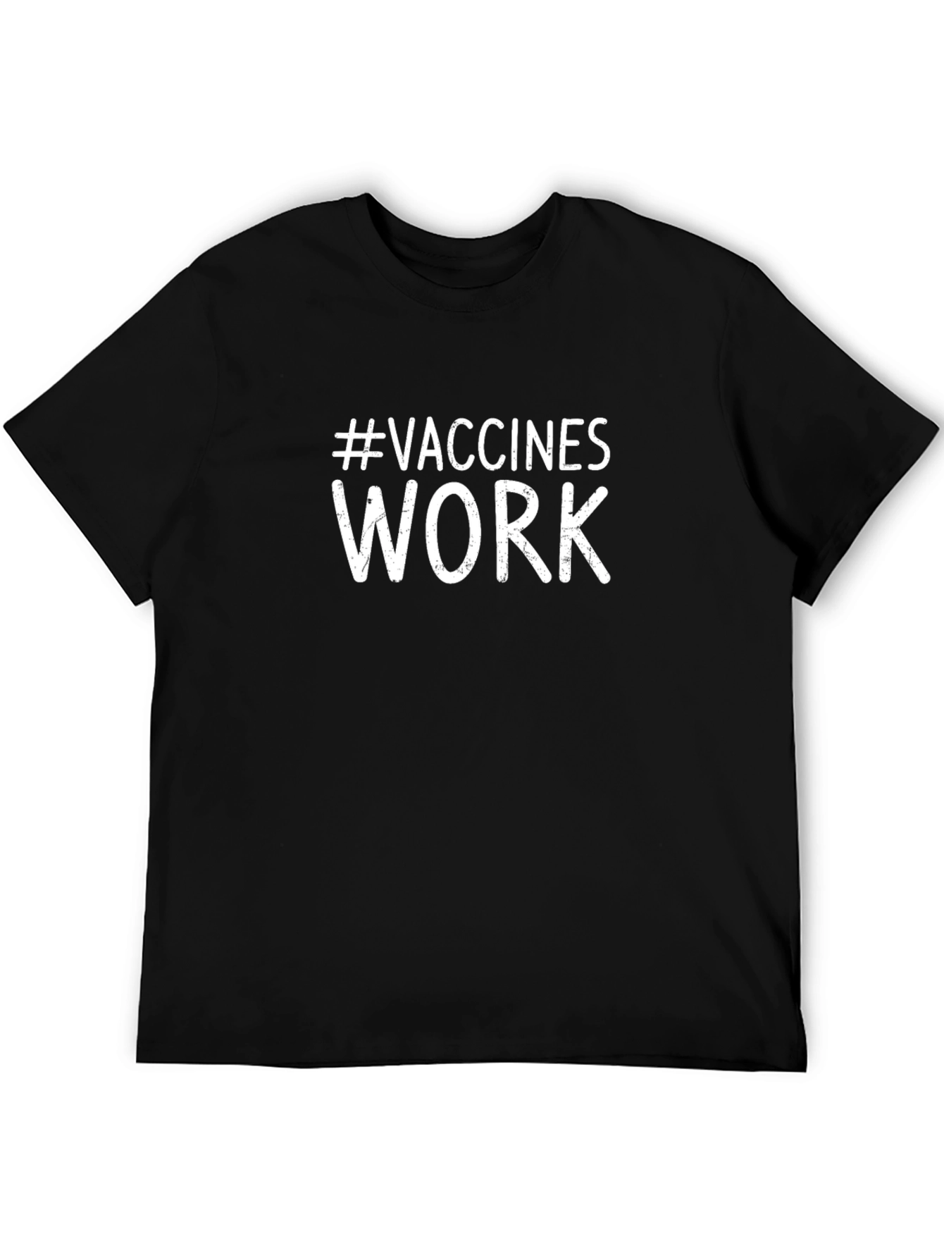 #Vaccines Work T-Shirt - Pro-Vaccination Tee