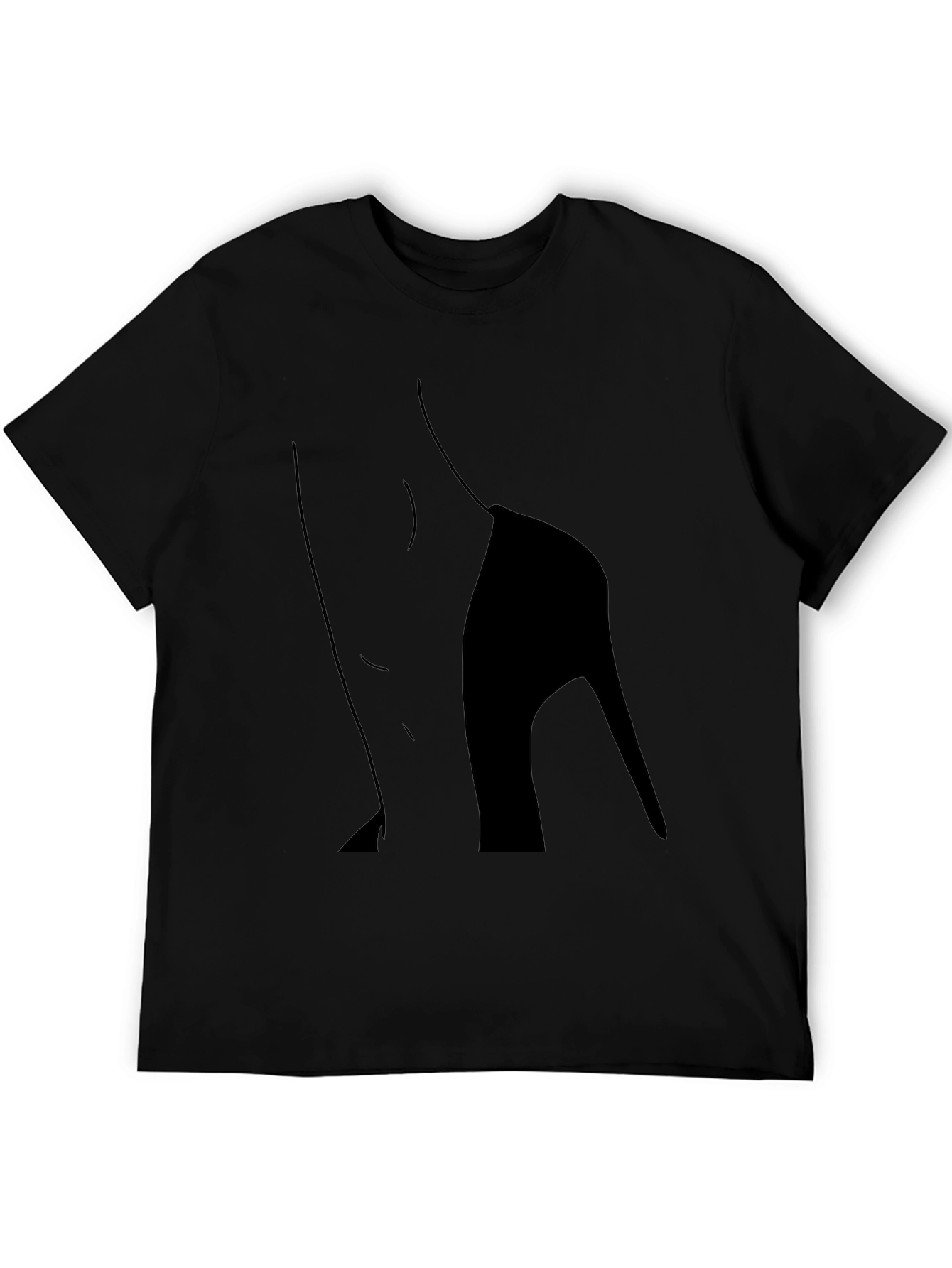 Black High Heel Graphic Tee