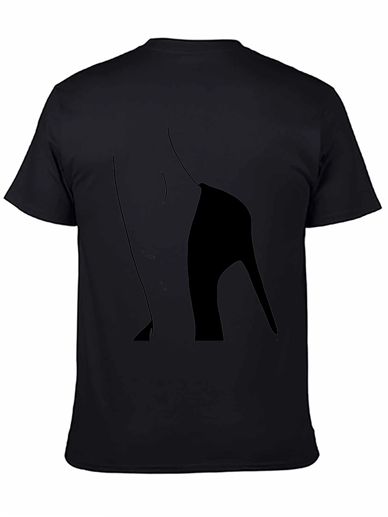 Black High Heel Graphic Tee