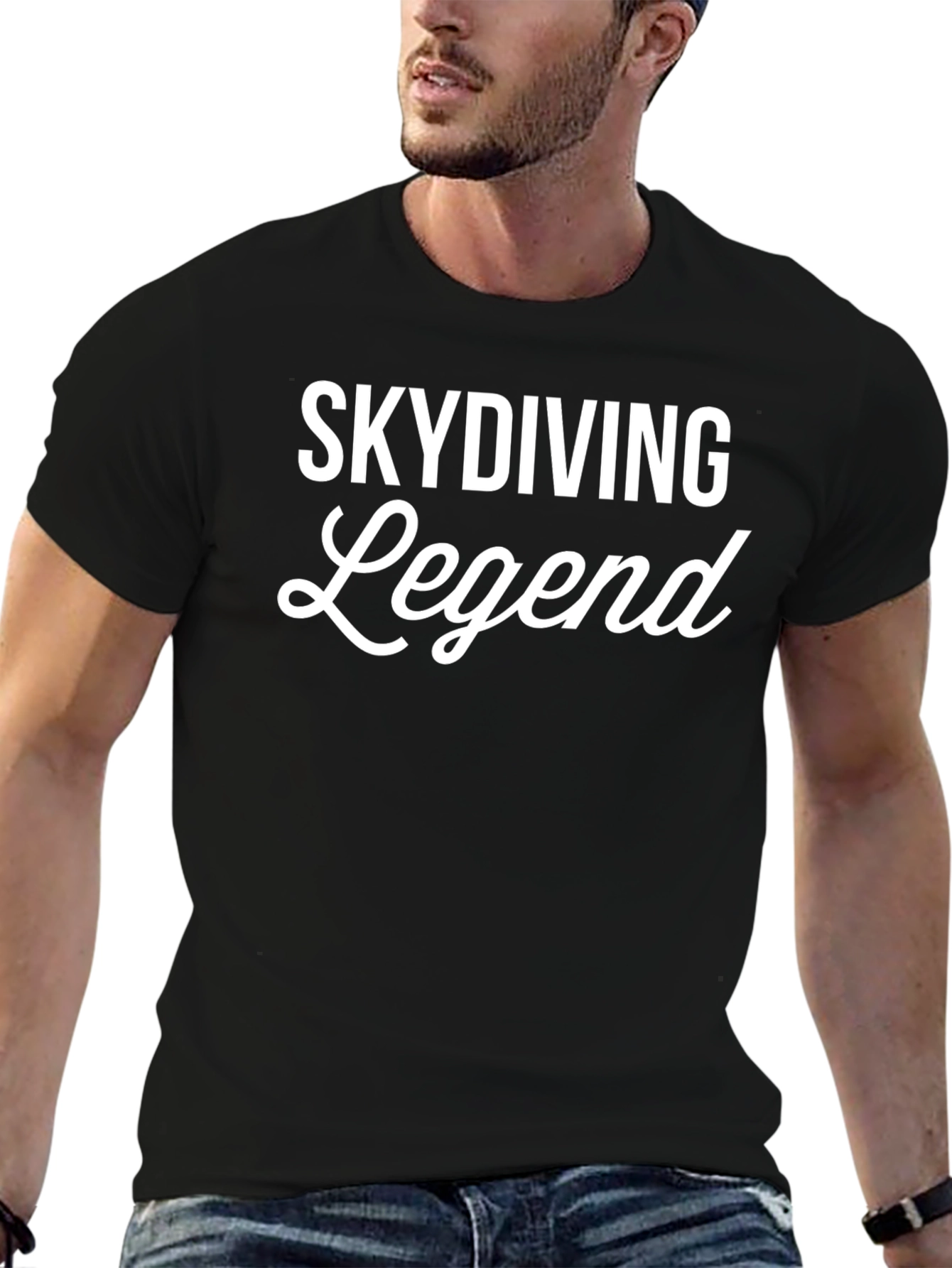 Skydiving Legend Graphic T-Shirt