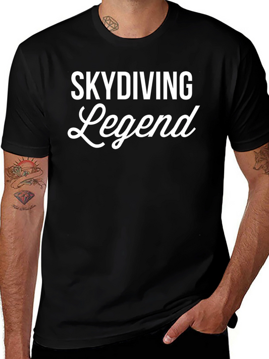 Skydiving Legend Graphic T-Shirt