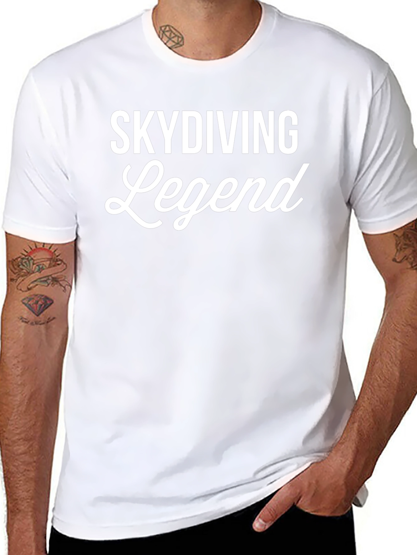 Skydiving Legend Graphic T-Shirt