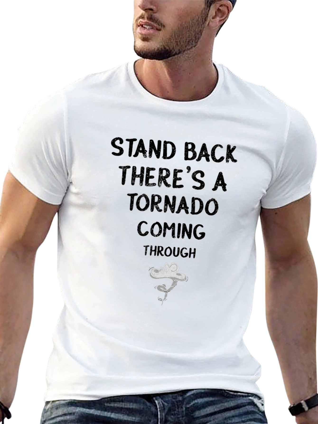 Tornado Coming Through Graphic T-Shirt