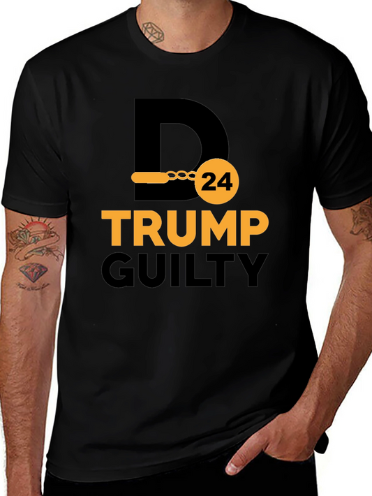 Trump Guilty T-Shirt - Political Statement Tee