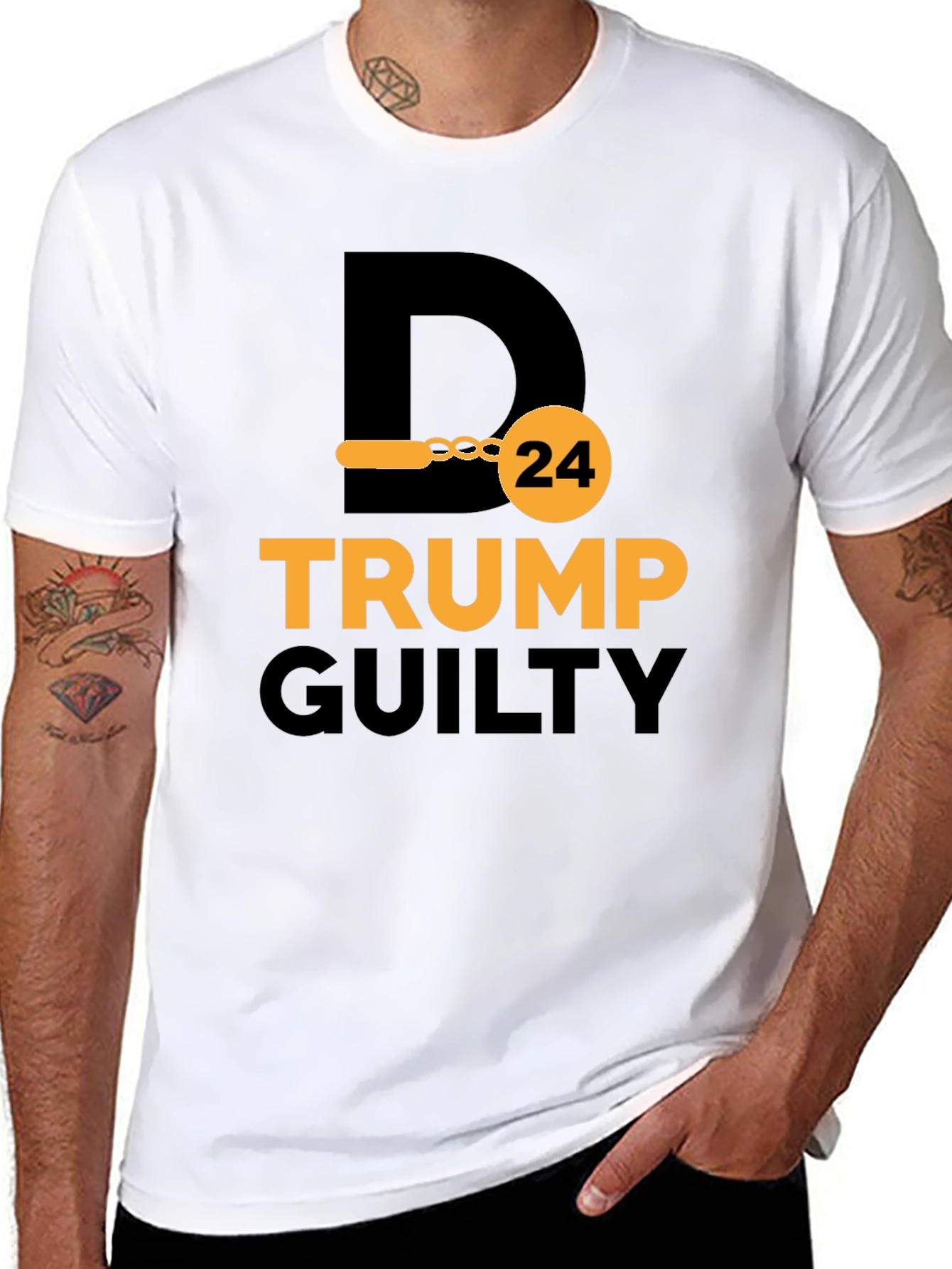 Trump Guilty T-Shirt - Political Statement Tee
