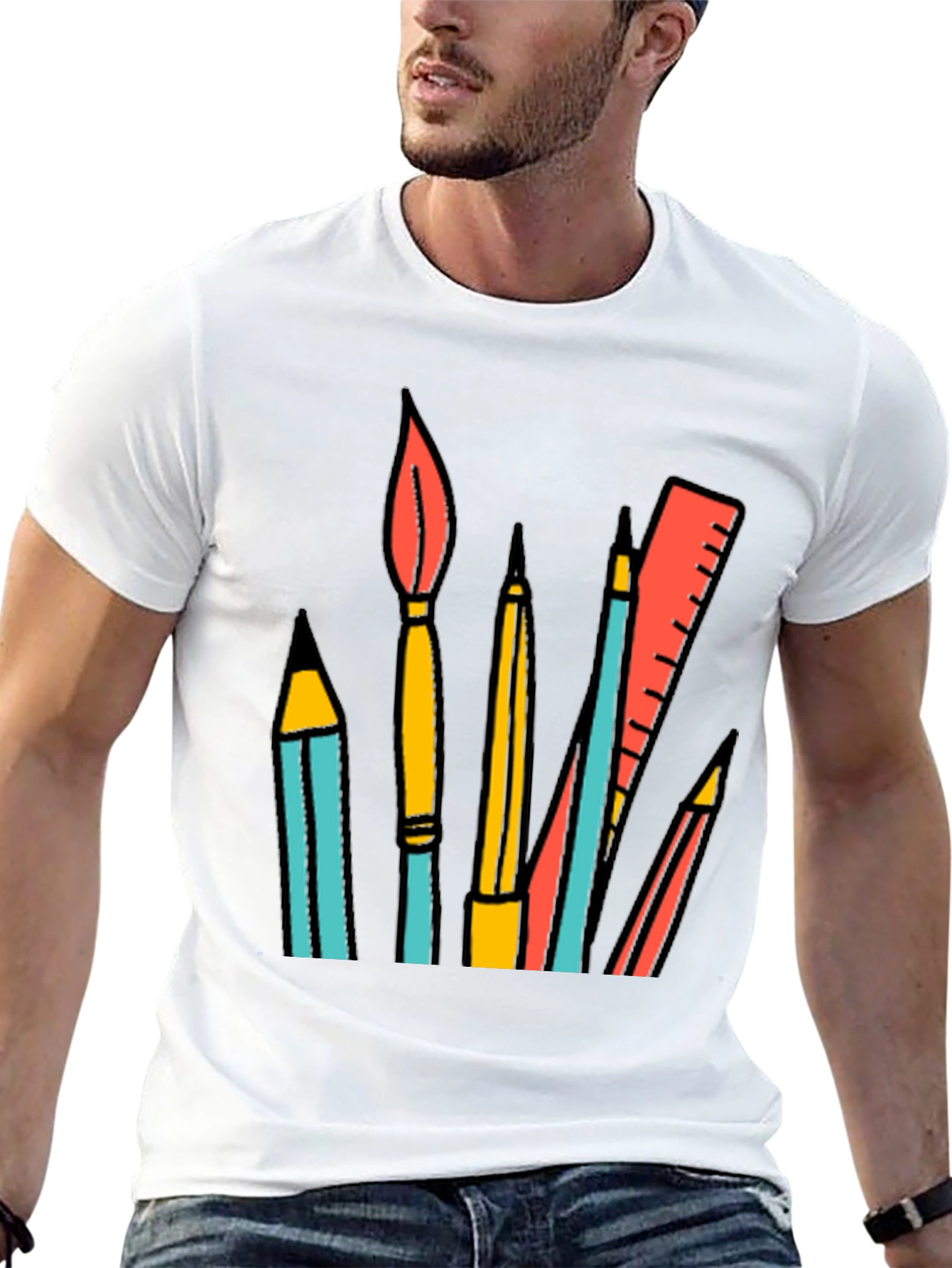 Art Supplies Graphic Tee