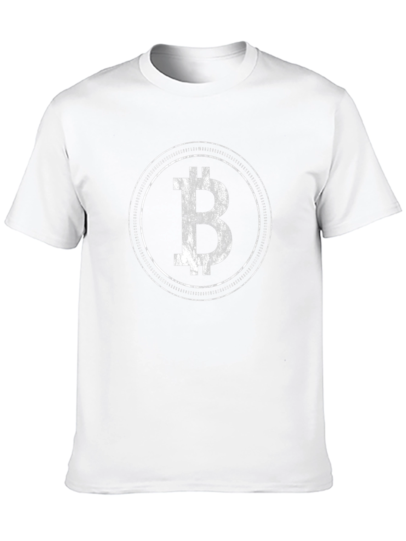 Bitcoin Logo Black T-Shirt - Crypto Currency Tee