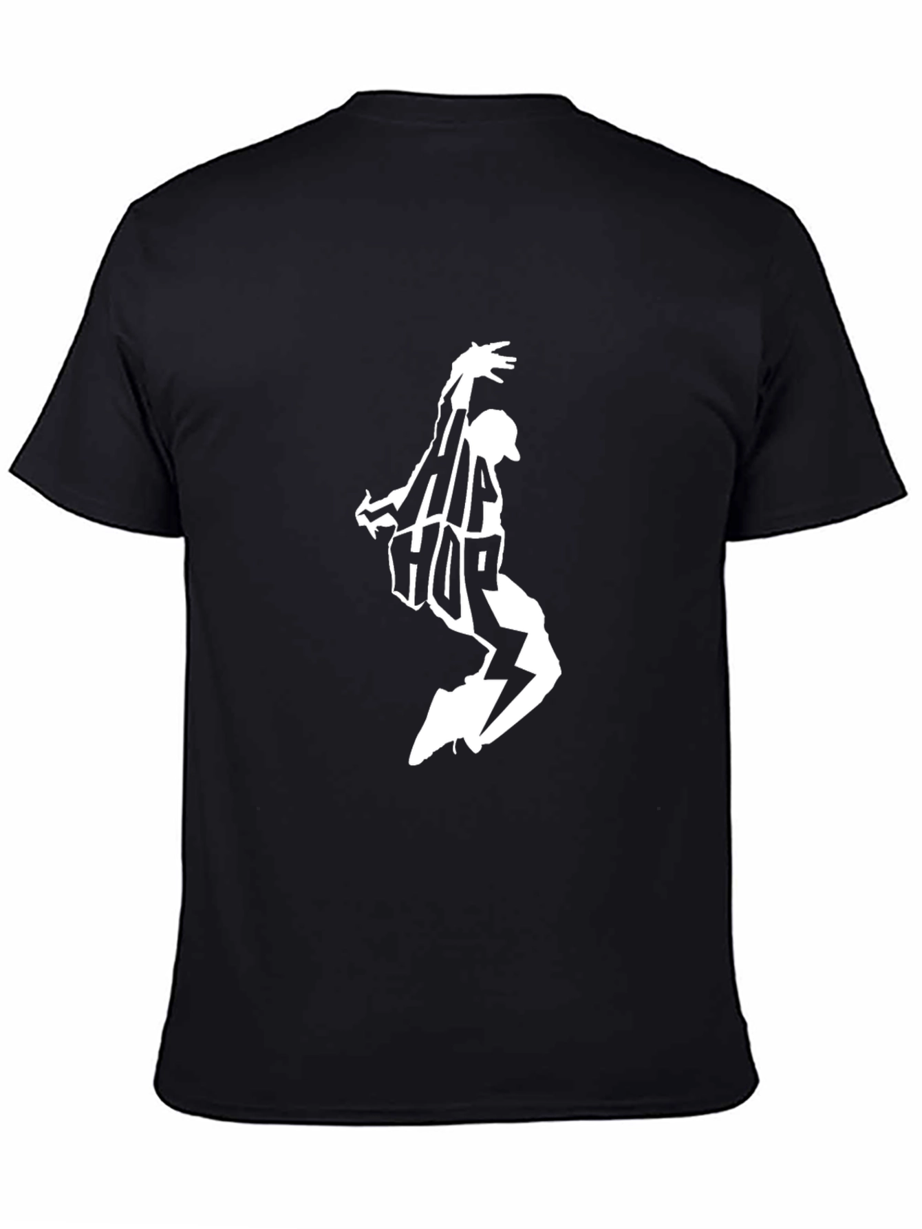 Hip Hop Dancer Graphic Tee - Black