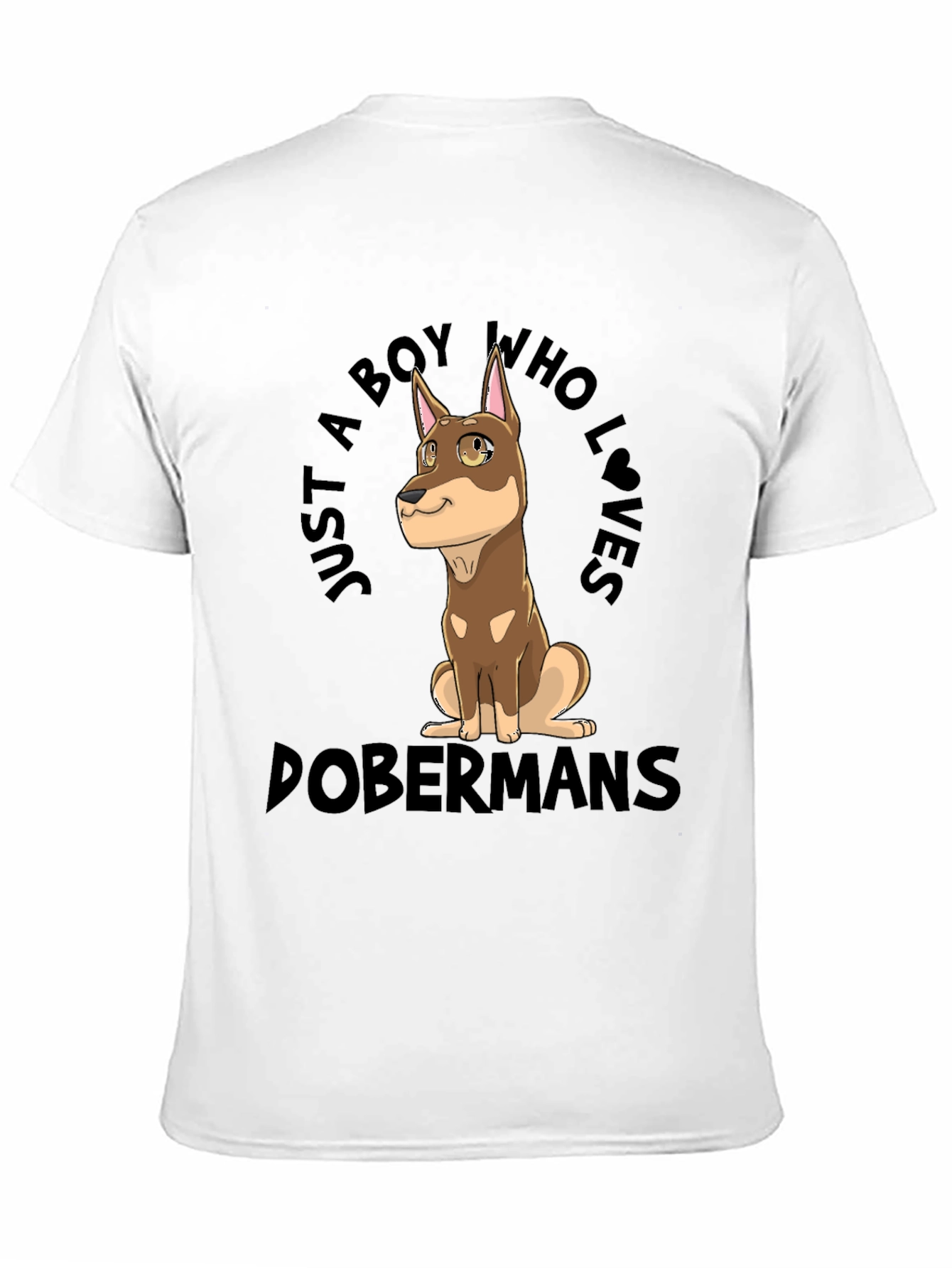 Doberman Lovers Graphic T-Shirt - Boys Best Friend