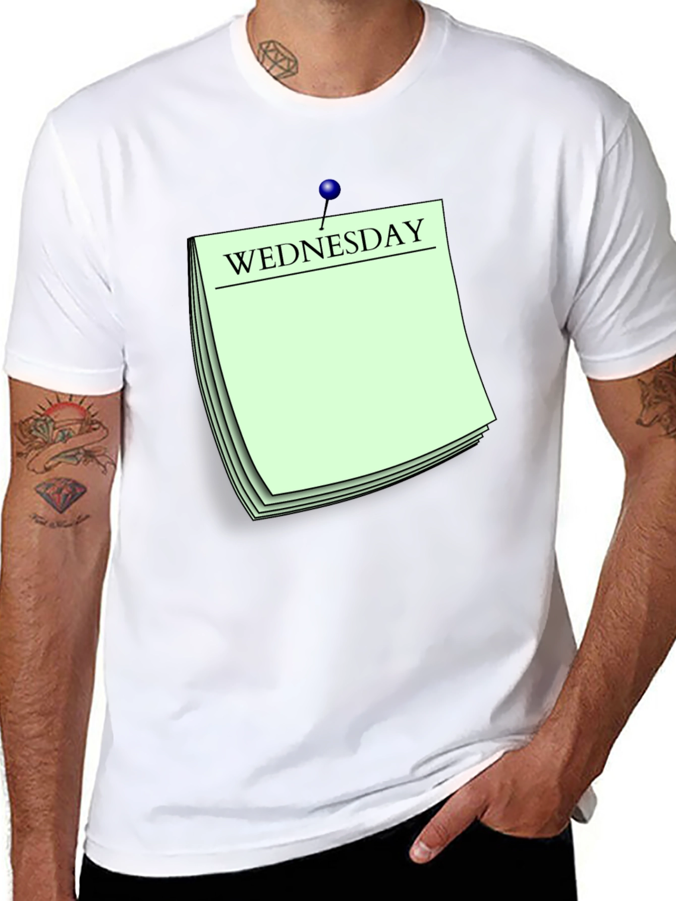 Wednesday T-Shirt - Novelty Day of the Week Tee