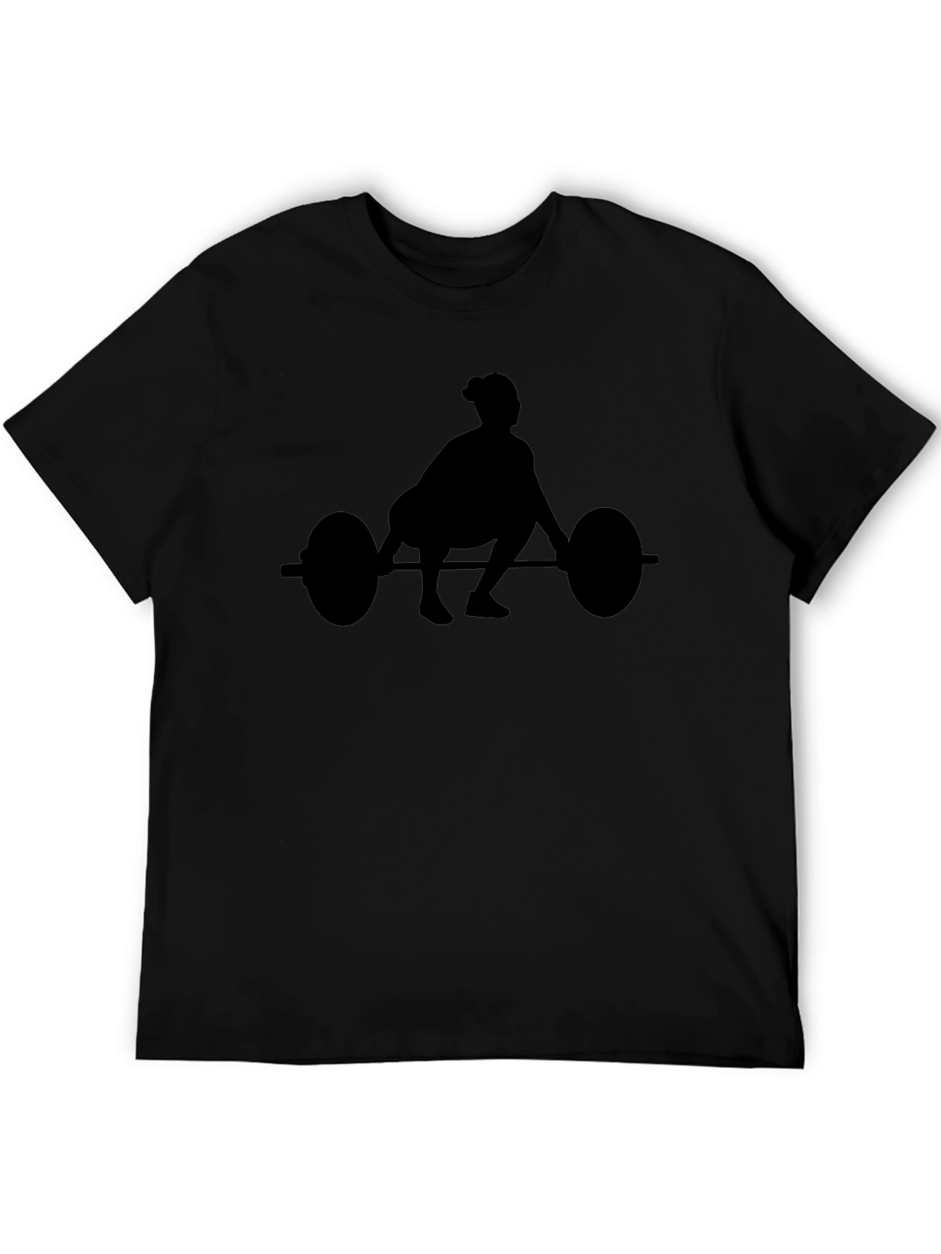 Weightlifting Silhouette Tee - Black