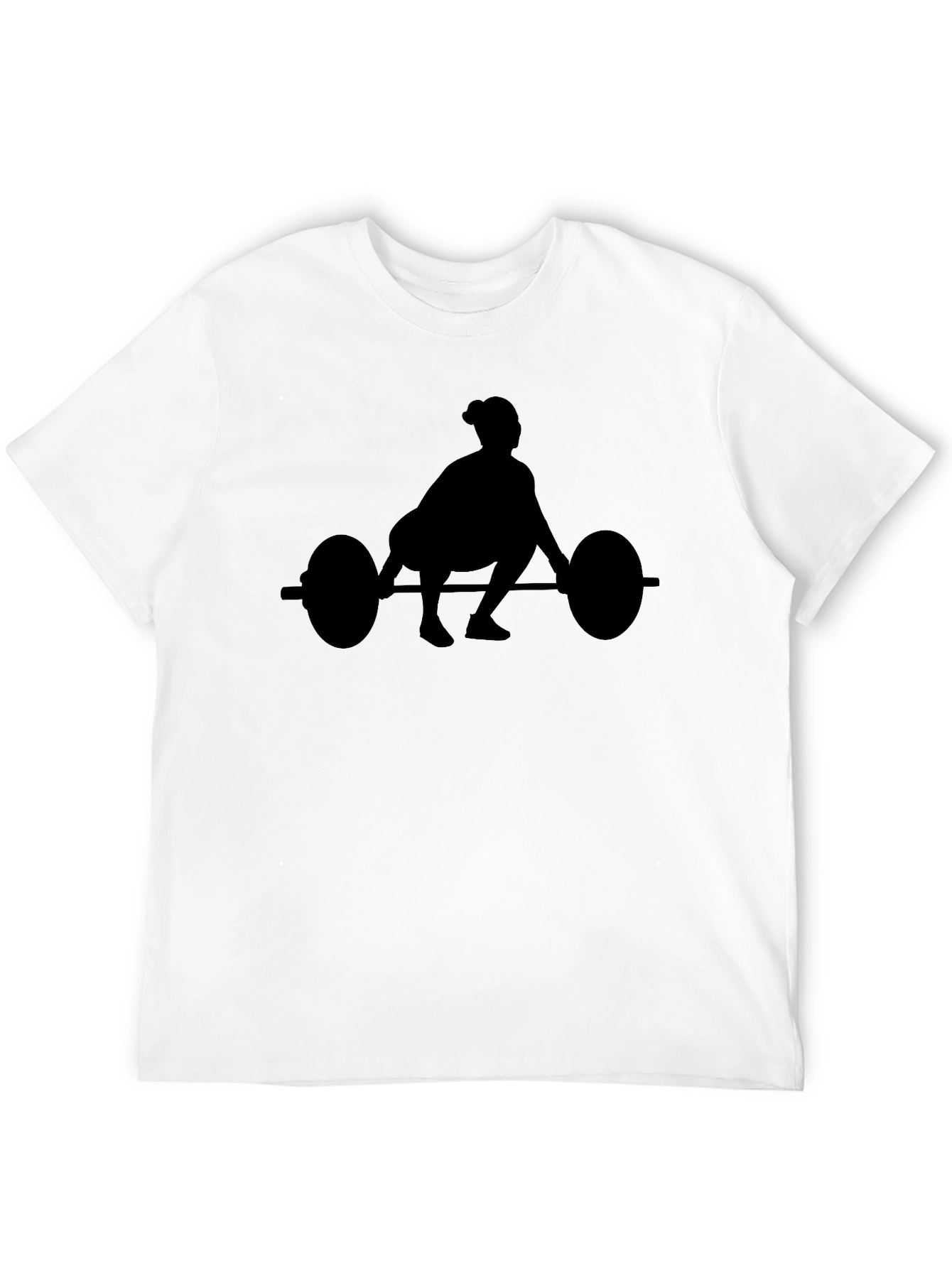Weightlifting Silhouette Tee - Black