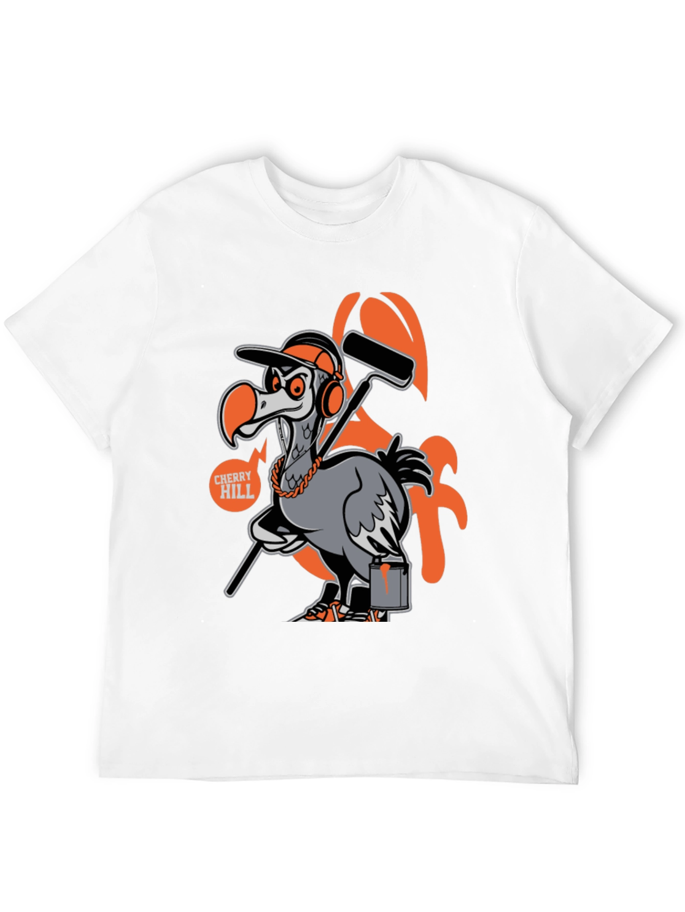 Cherry Hill Dodo Painter T-Shirt - Unique Graphic Tee
