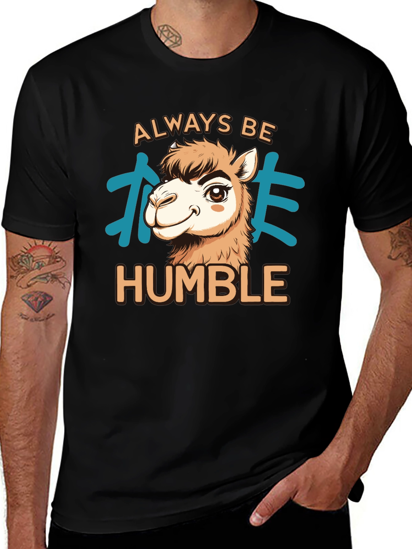 Always Be Humble Alpaca Graphic Tee