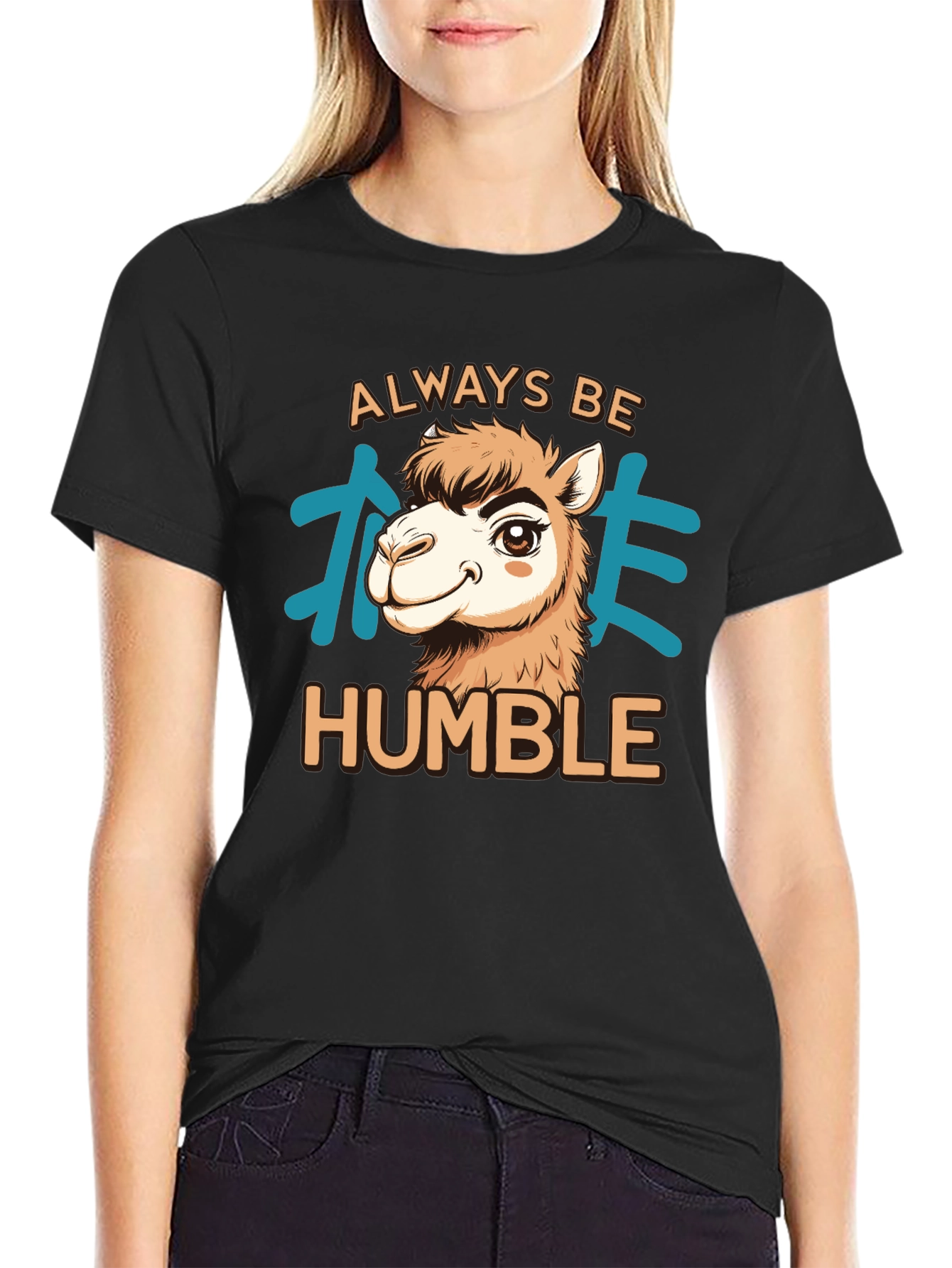Always Be Humble Alpaca Graphic Tee