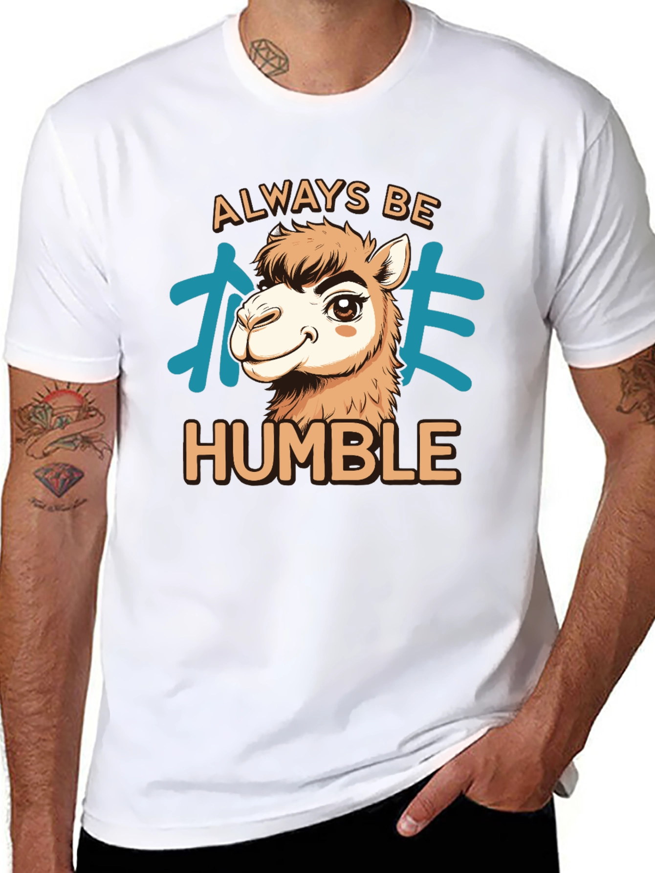 Always Be Humble Alpaca Graphic Tee