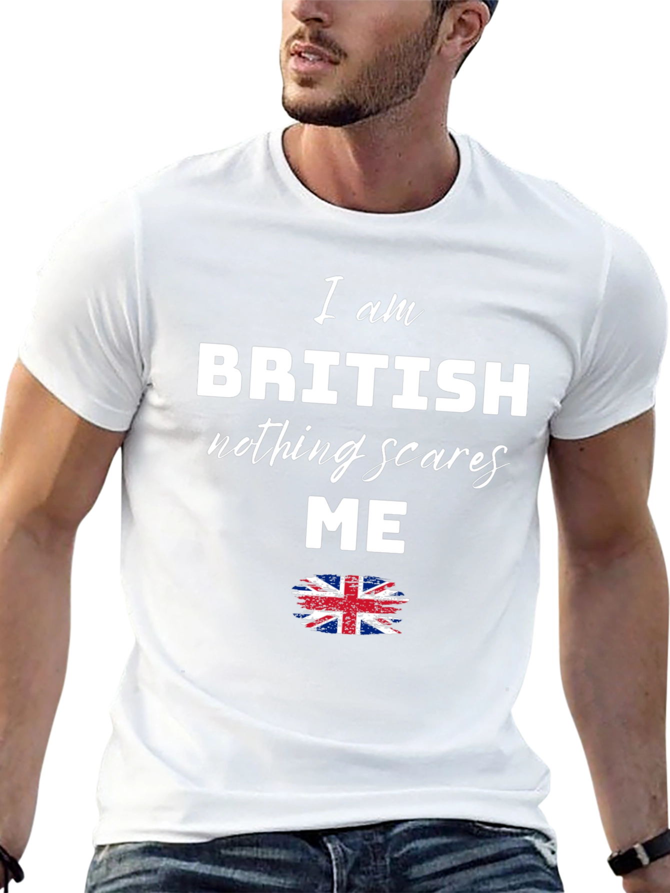 British Pride T-Shirt - Nothing Scares Me Tee