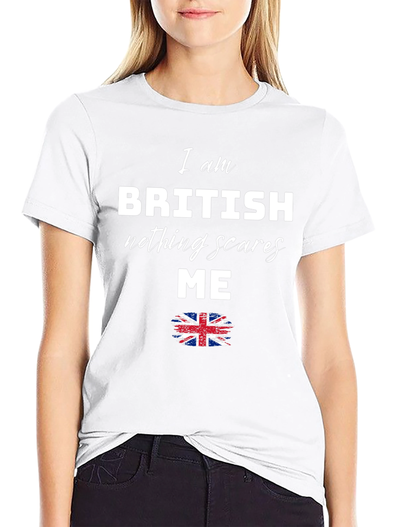 British Pride T-Shirt - Nothing Scares Me Tee