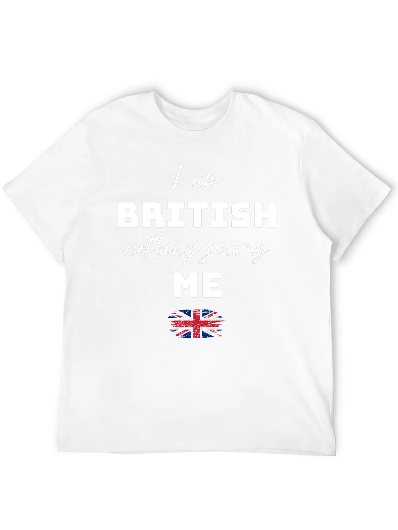British Pride T-Shirt - Nothing Scares Me Tee