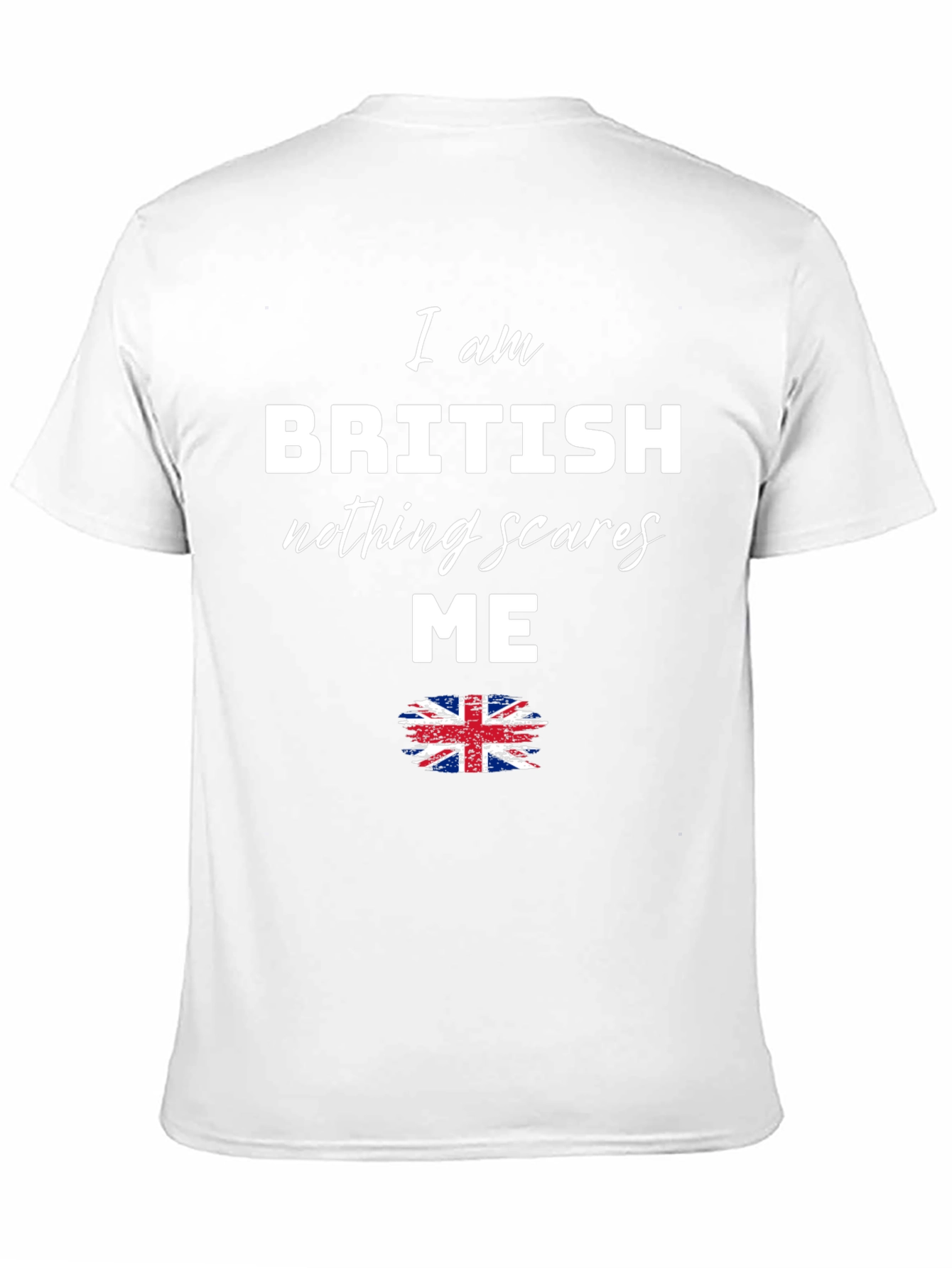 British Pride T-Shirt - Nothing Scares Me Tee