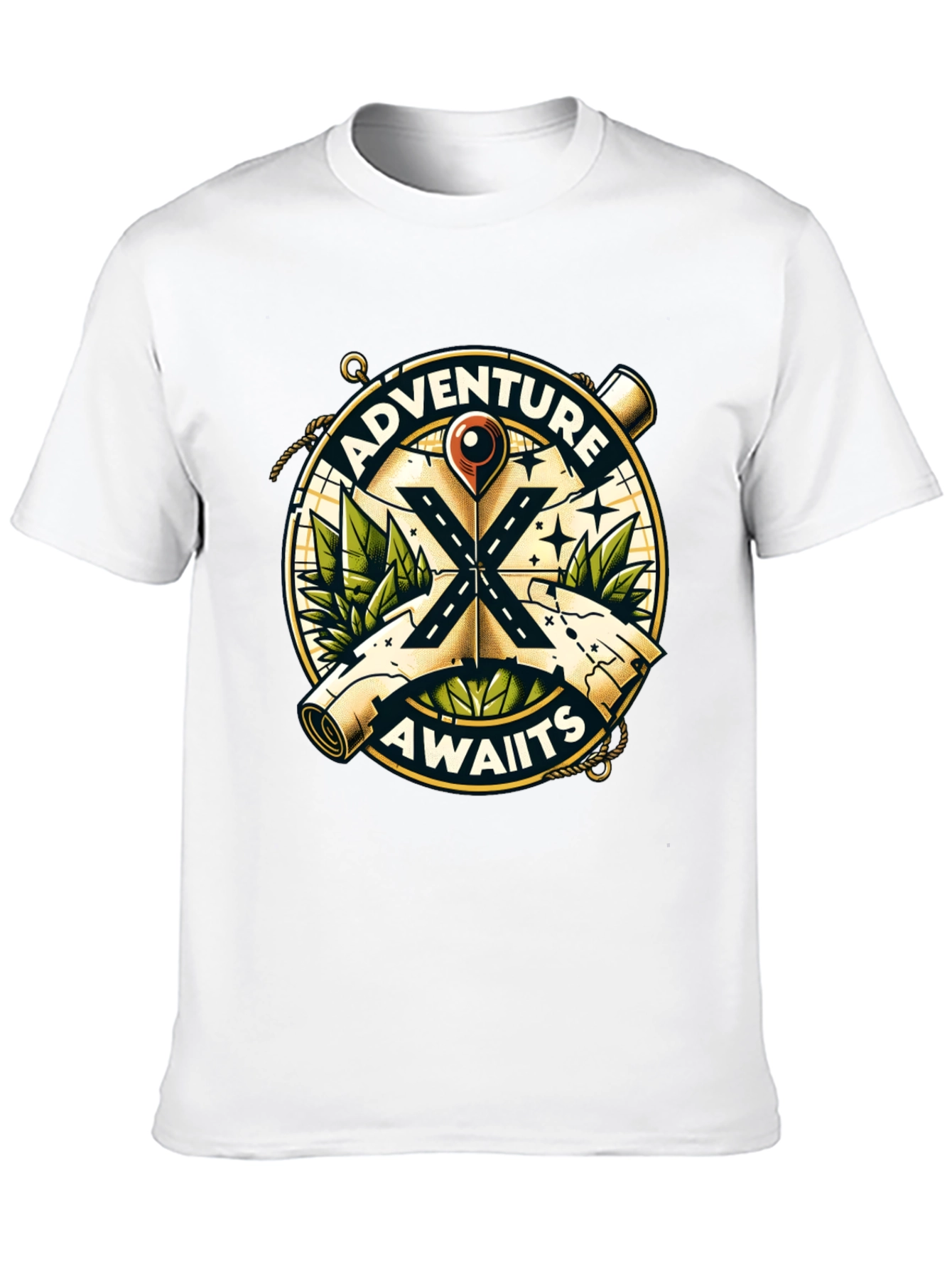 Adventure Awaits Graphic T-Shirt