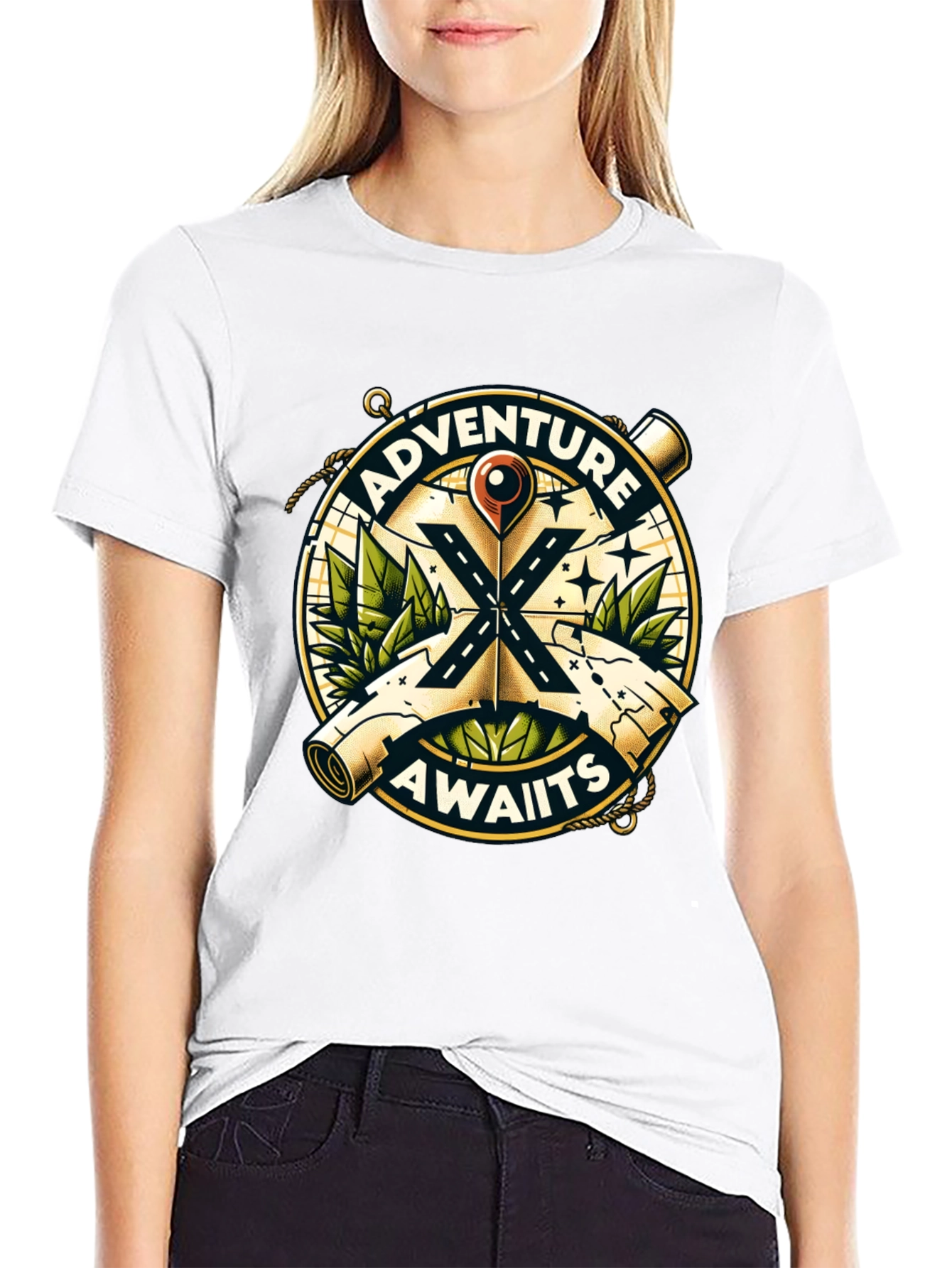 Adventure Awaits Graphic T-Shirt