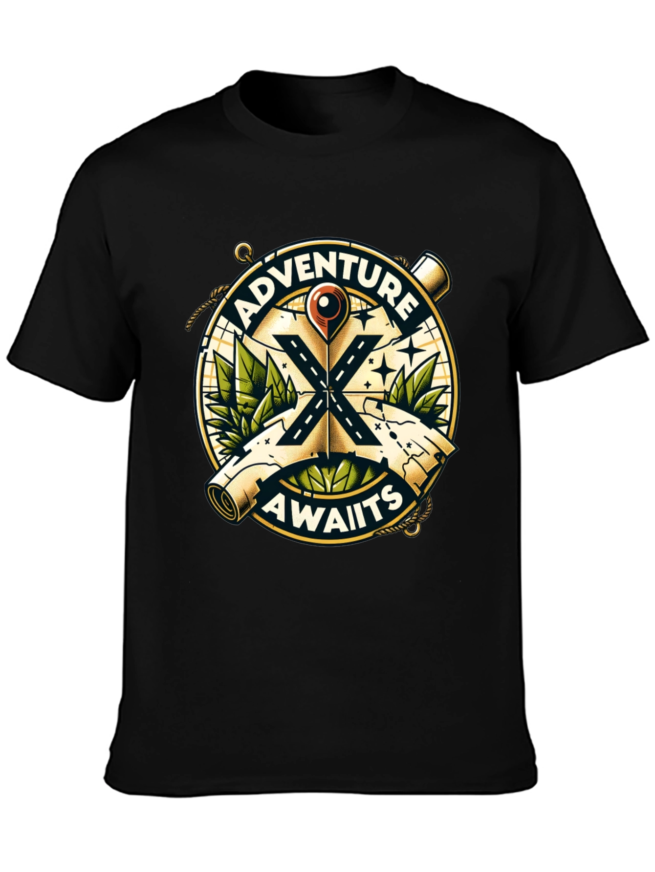 Adventure Awaits Graphic T-Shirt