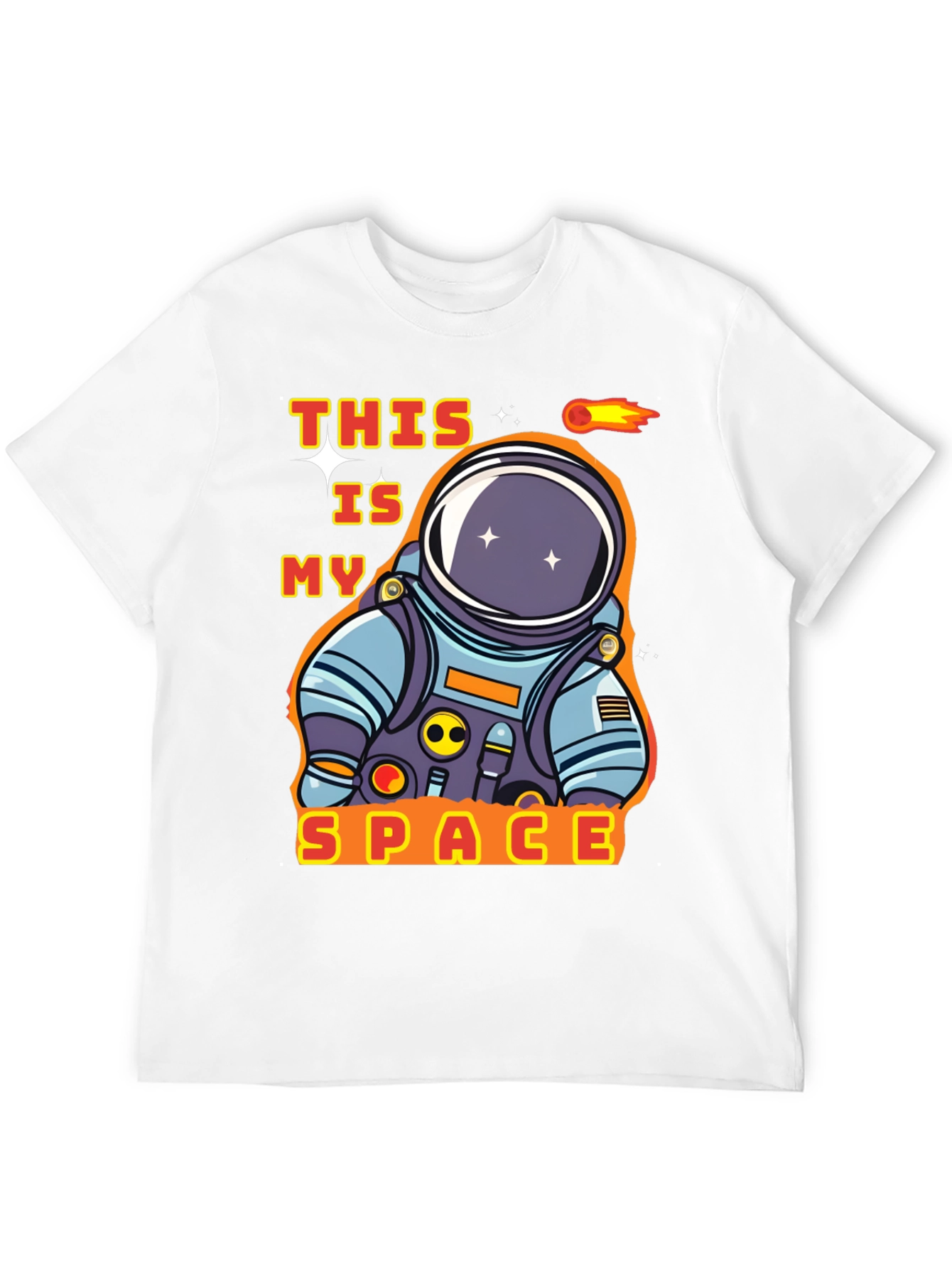 This is My Space Astronaut Graphic Tee
