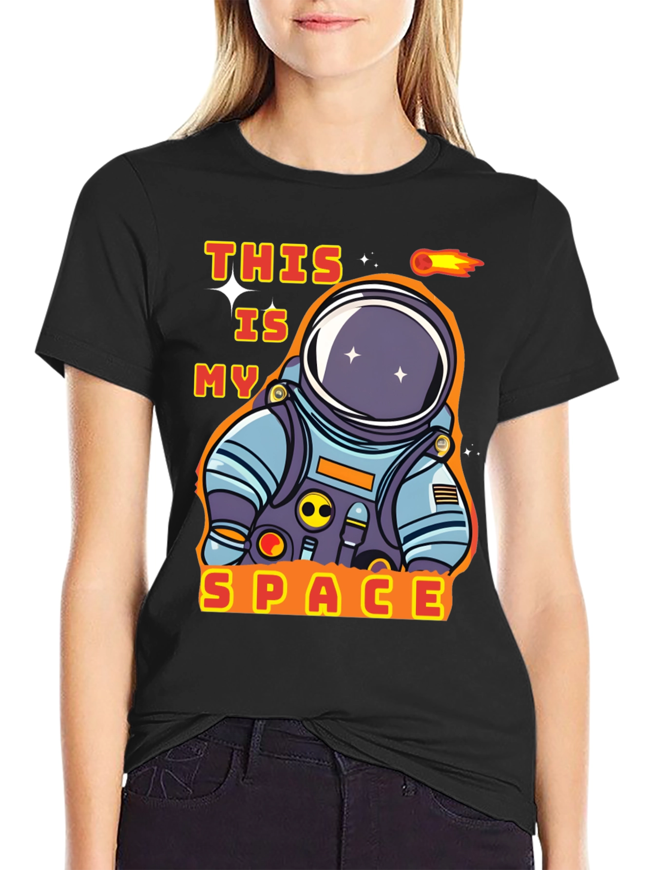 This is My Space Astronaut Graphic Tee