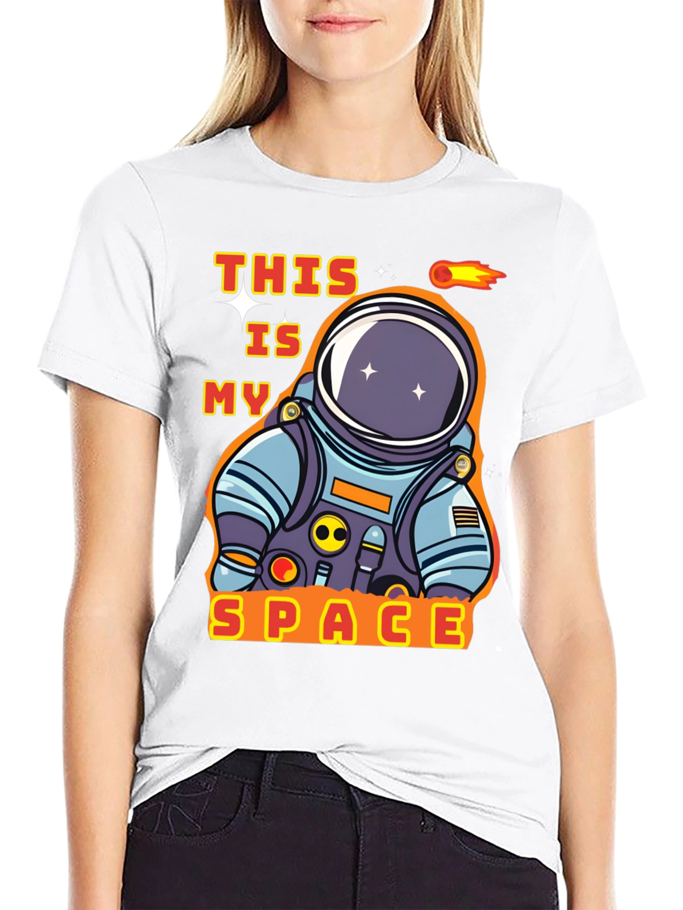 This is My Space Astronaut Graphic Tee