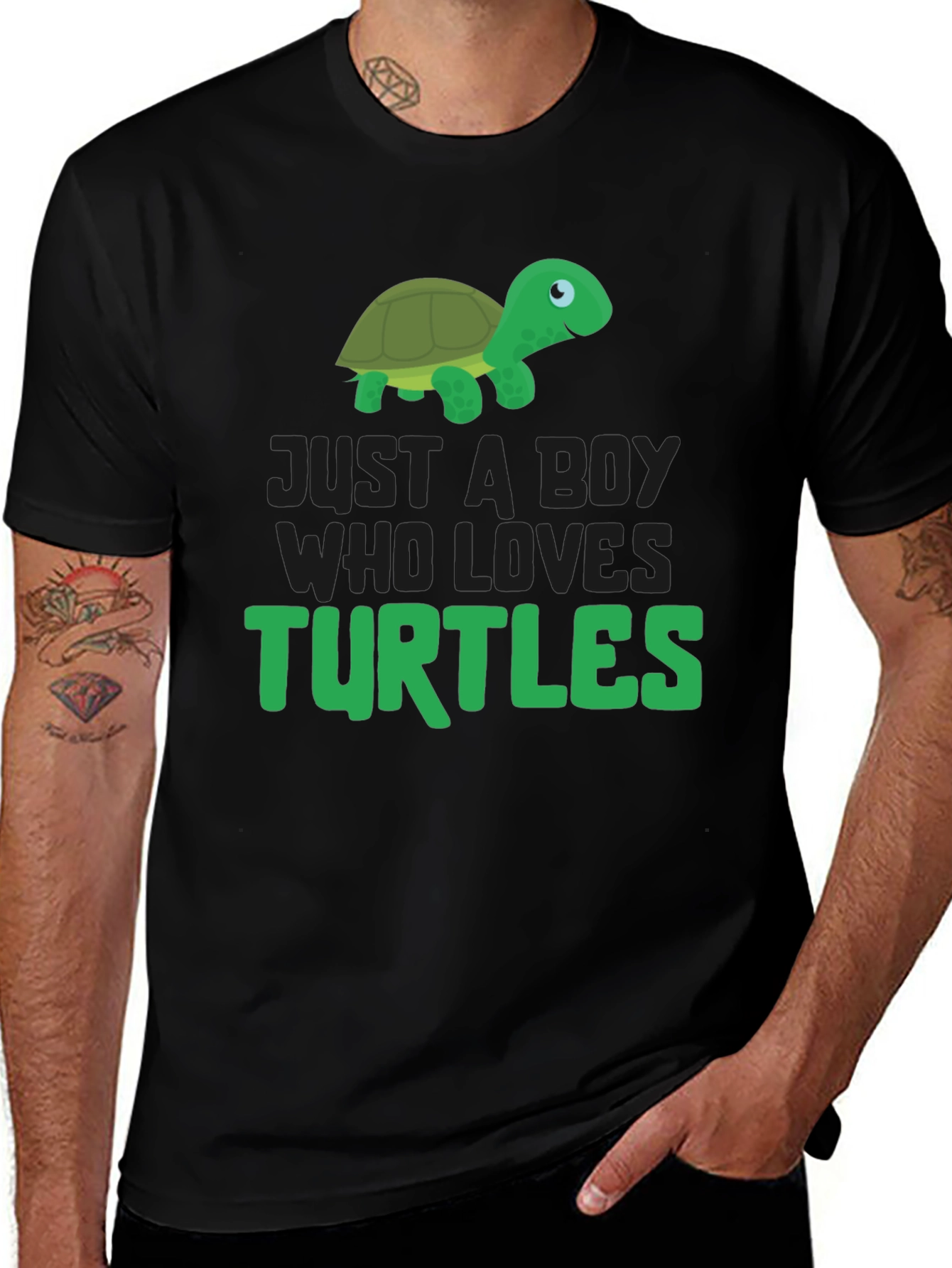 Boy Who Loves Turtles T-Shirt