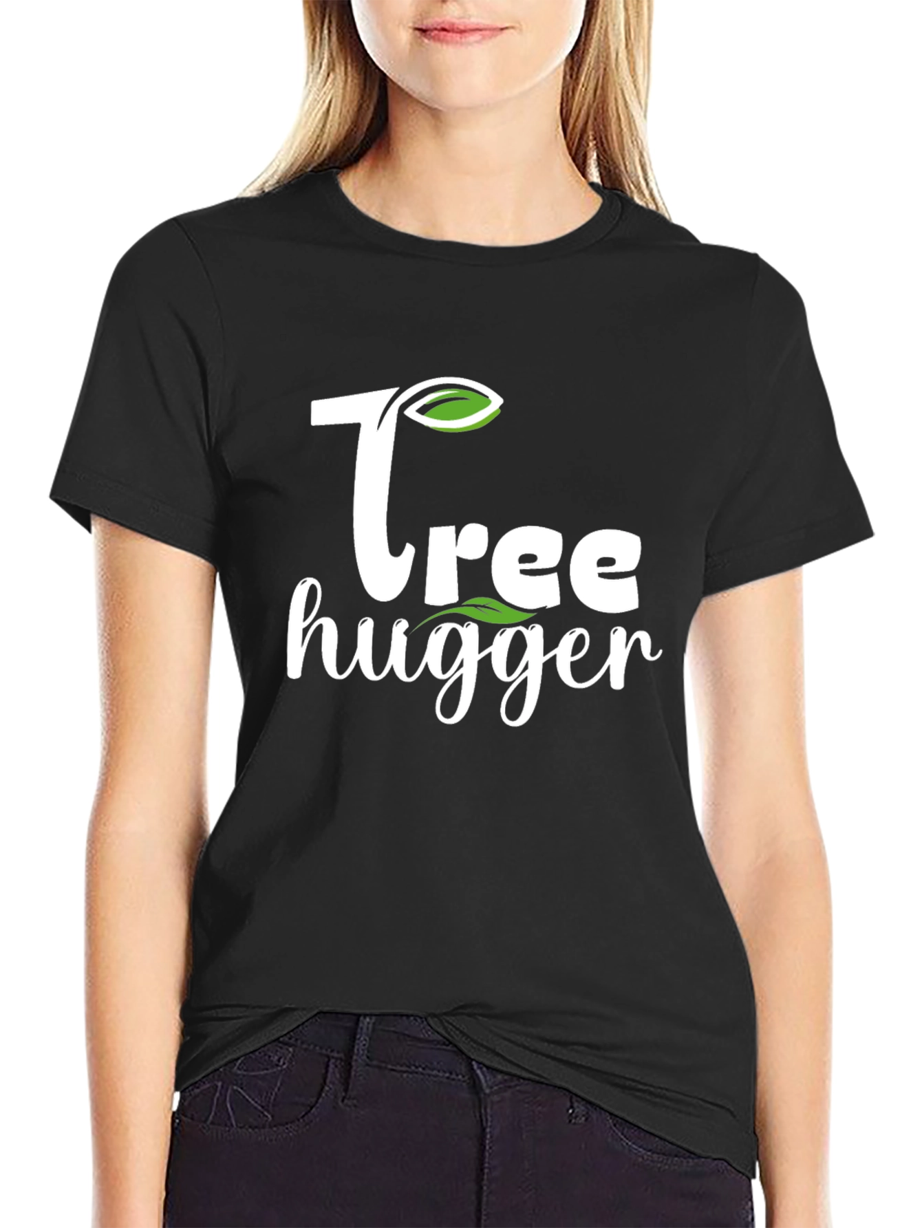Tree Hugger Graphic Tee - Eco-Friendly Shirt