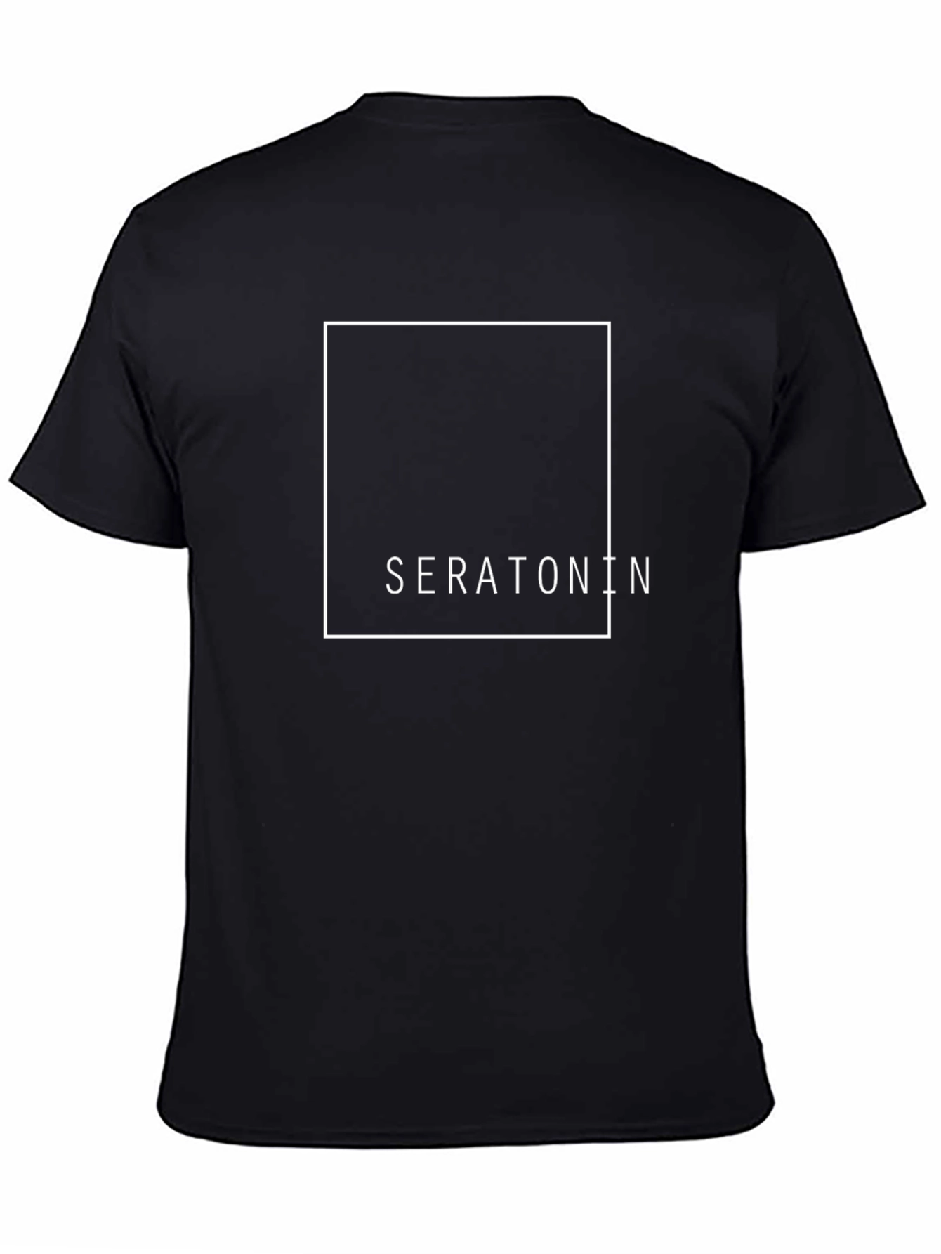 Serotonin Graphic T-Shirt - Black Unisex Tee