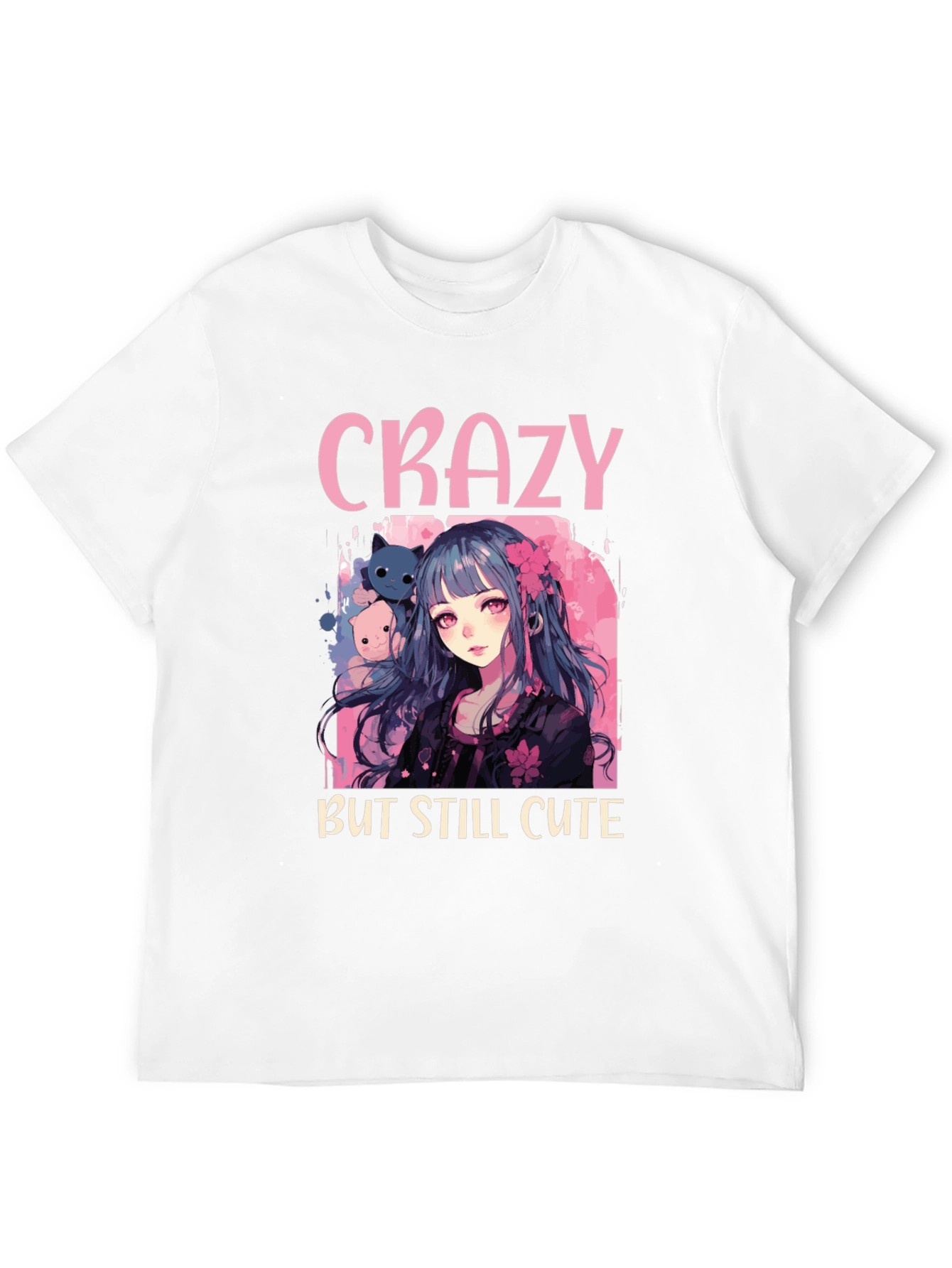Crazy But Still Cute Anime T-Shirt