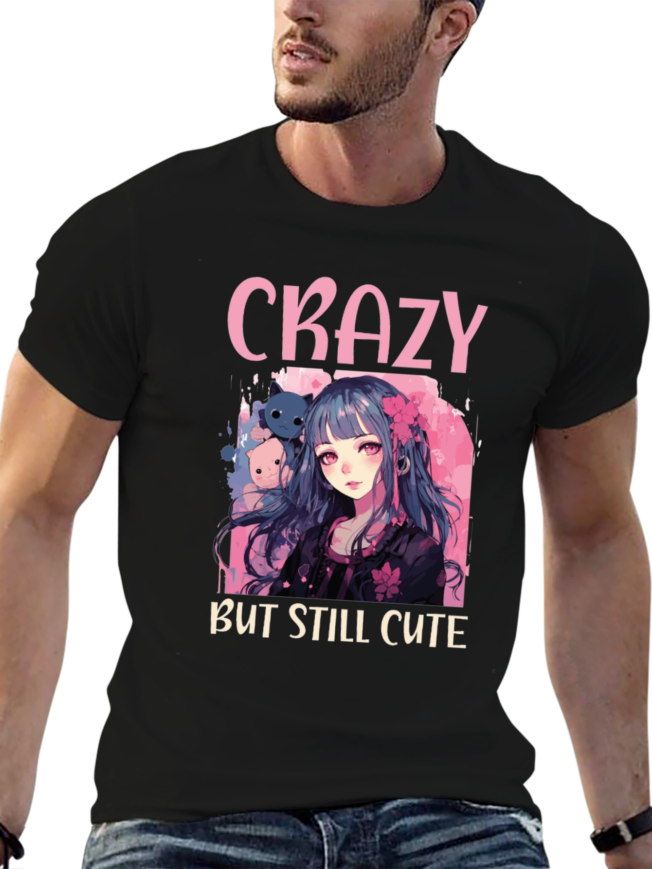 Crazy But Still Cute Anime T-Shirt
